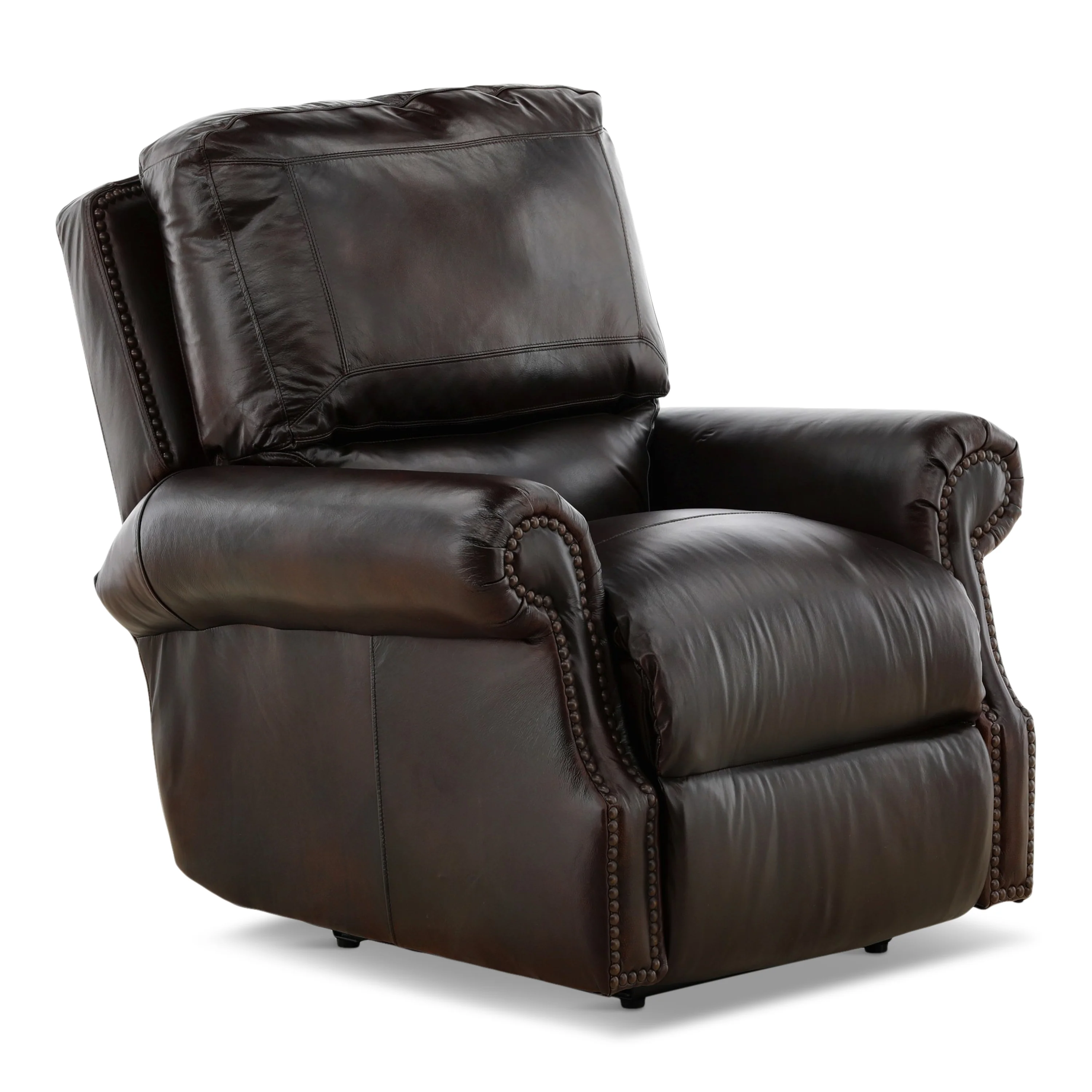 Leonard Leather Power Recliner - Image 4