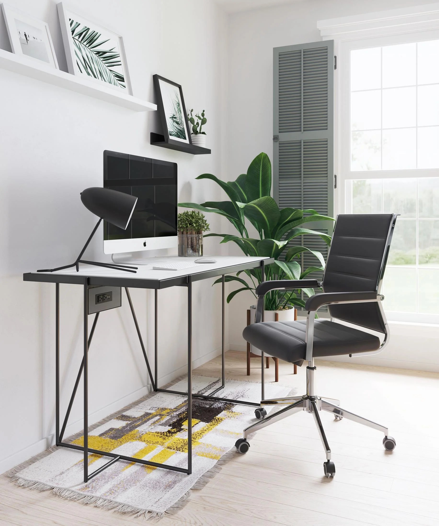 Liderato Office Chair Black - Image 2