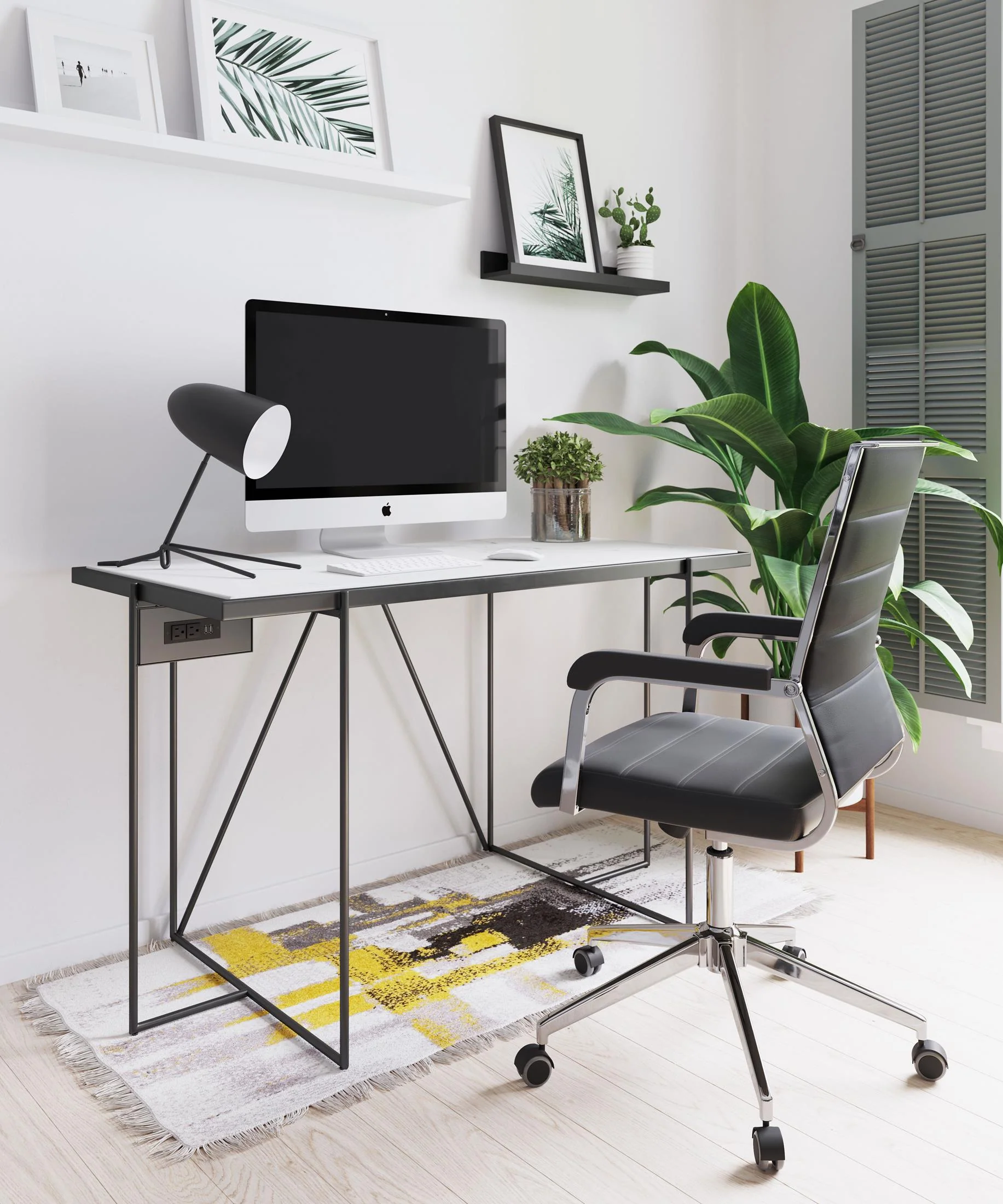 Liderato Office Chair Black - Image 4