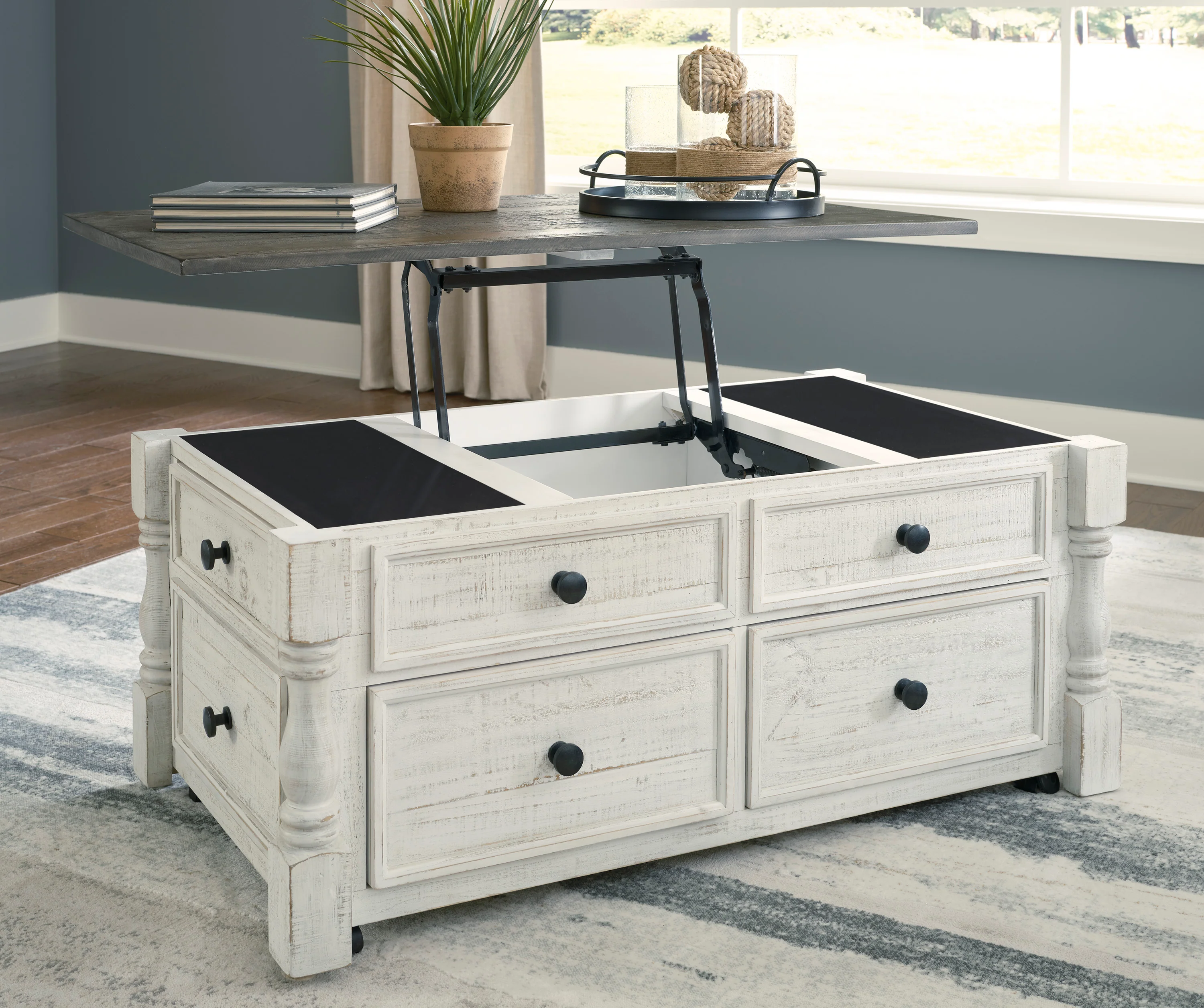 Havalance Lift Top Cocktail Table - Image 5