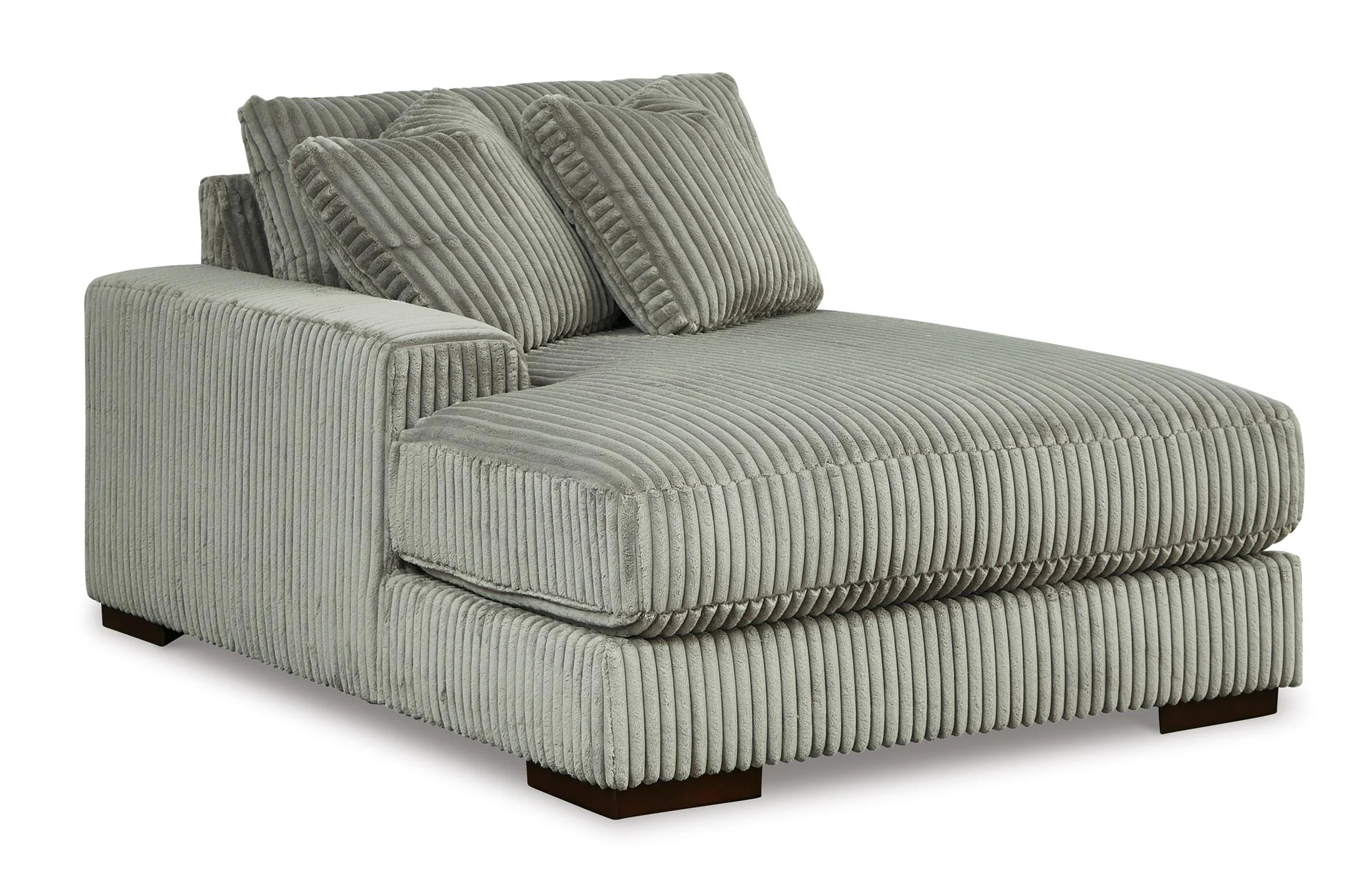 Lindyn 3-Piece Fog Sectional with Chaise - Image 3