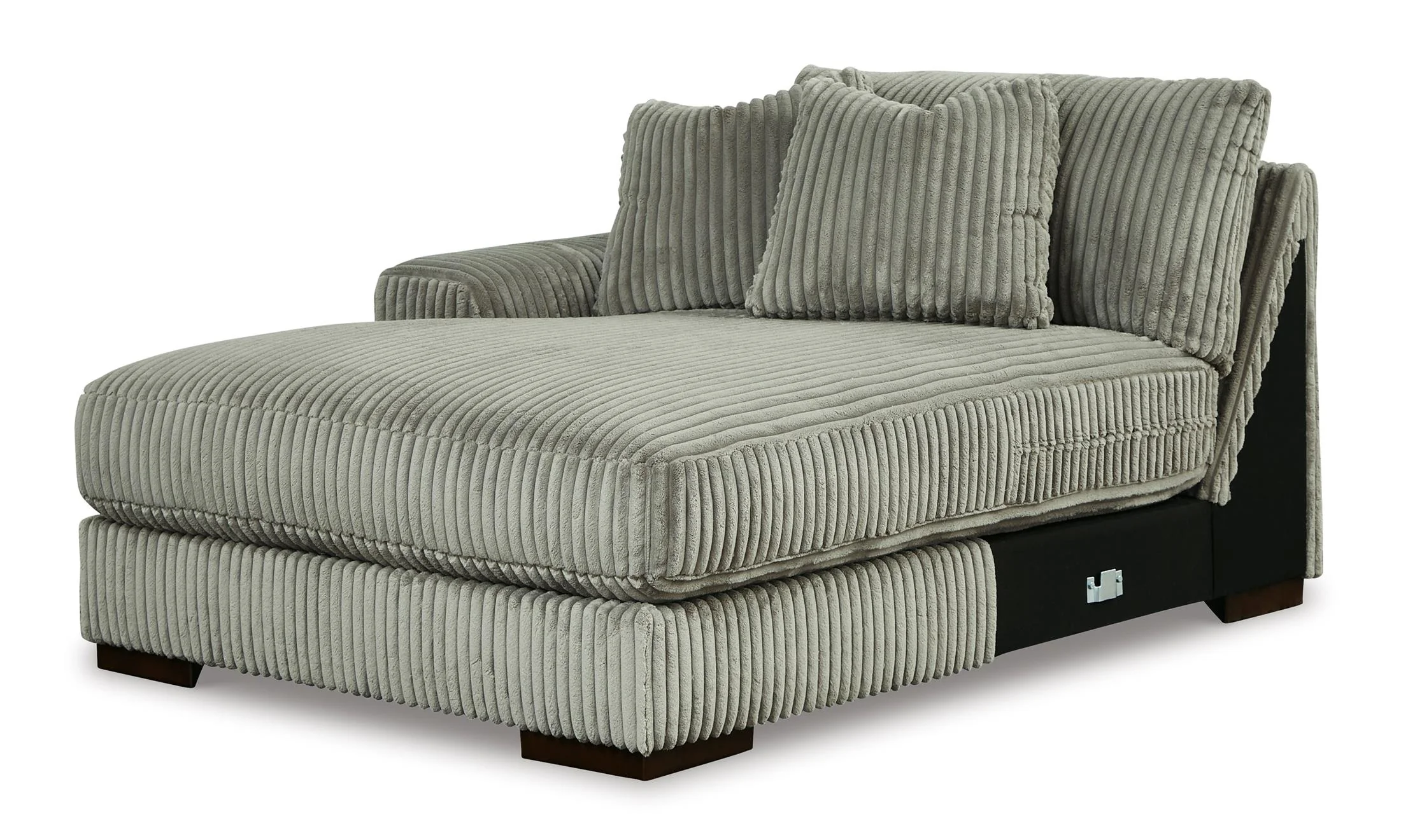 Lindyn 3-Piece Fog Sectional with Chaise - Image 4