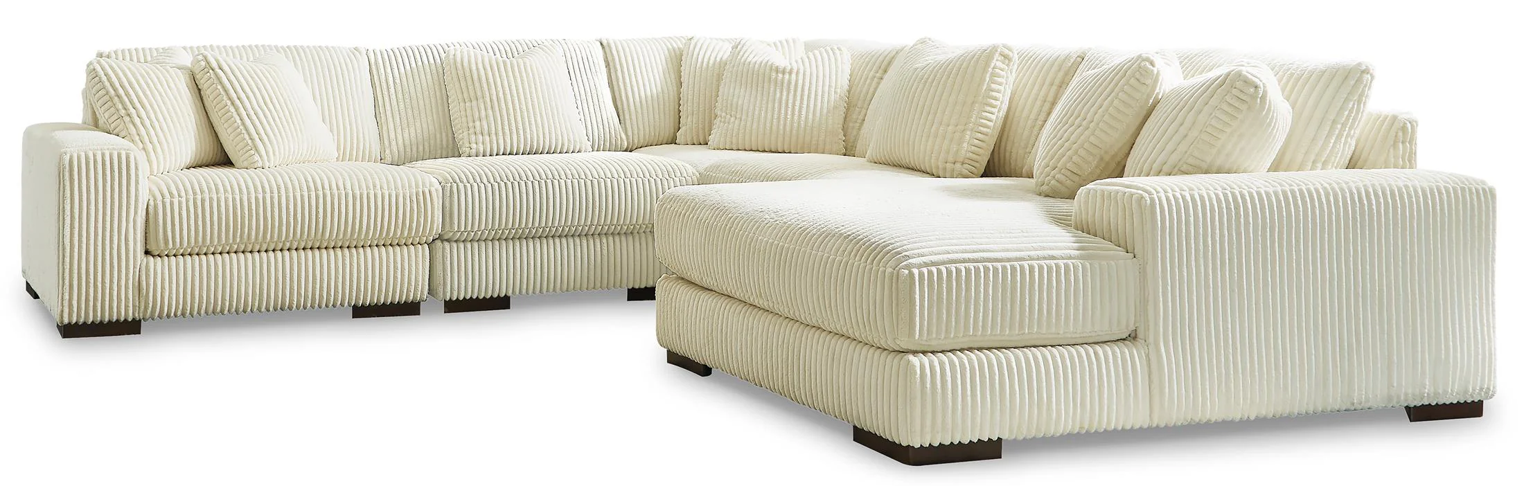 Ashley Lindyn 5-Piece Modular Sectional with Chaise - Image 3