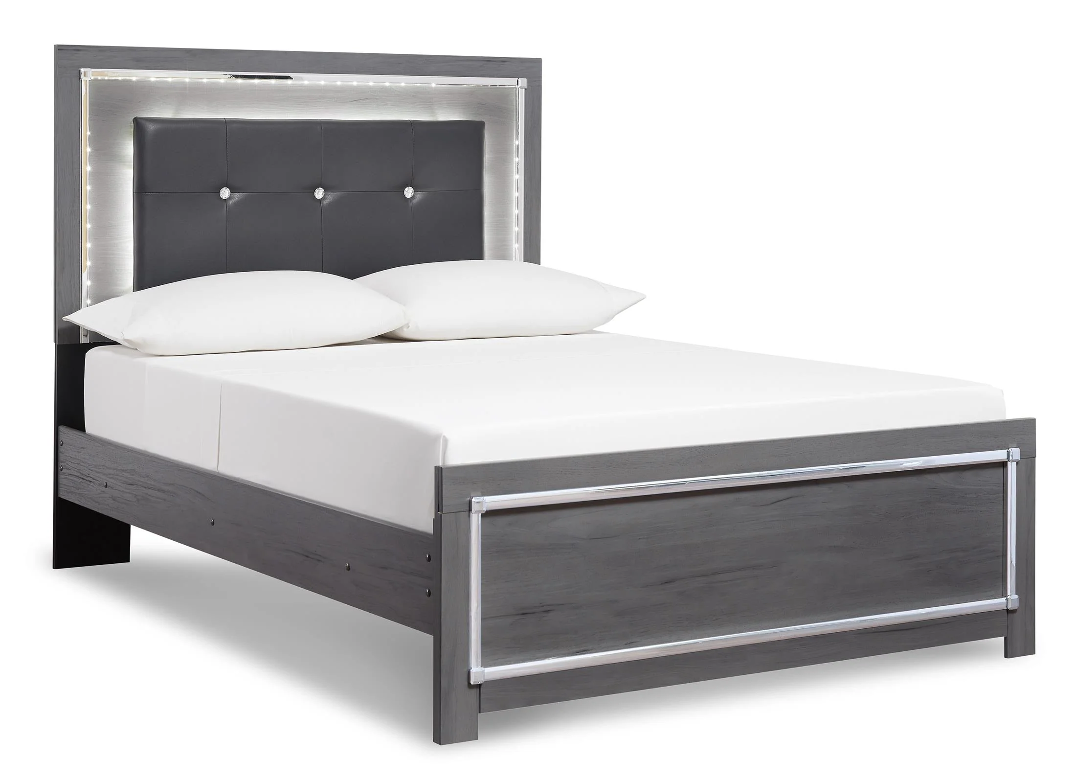 Lodanna Upholstered Panel Bed - Image 3