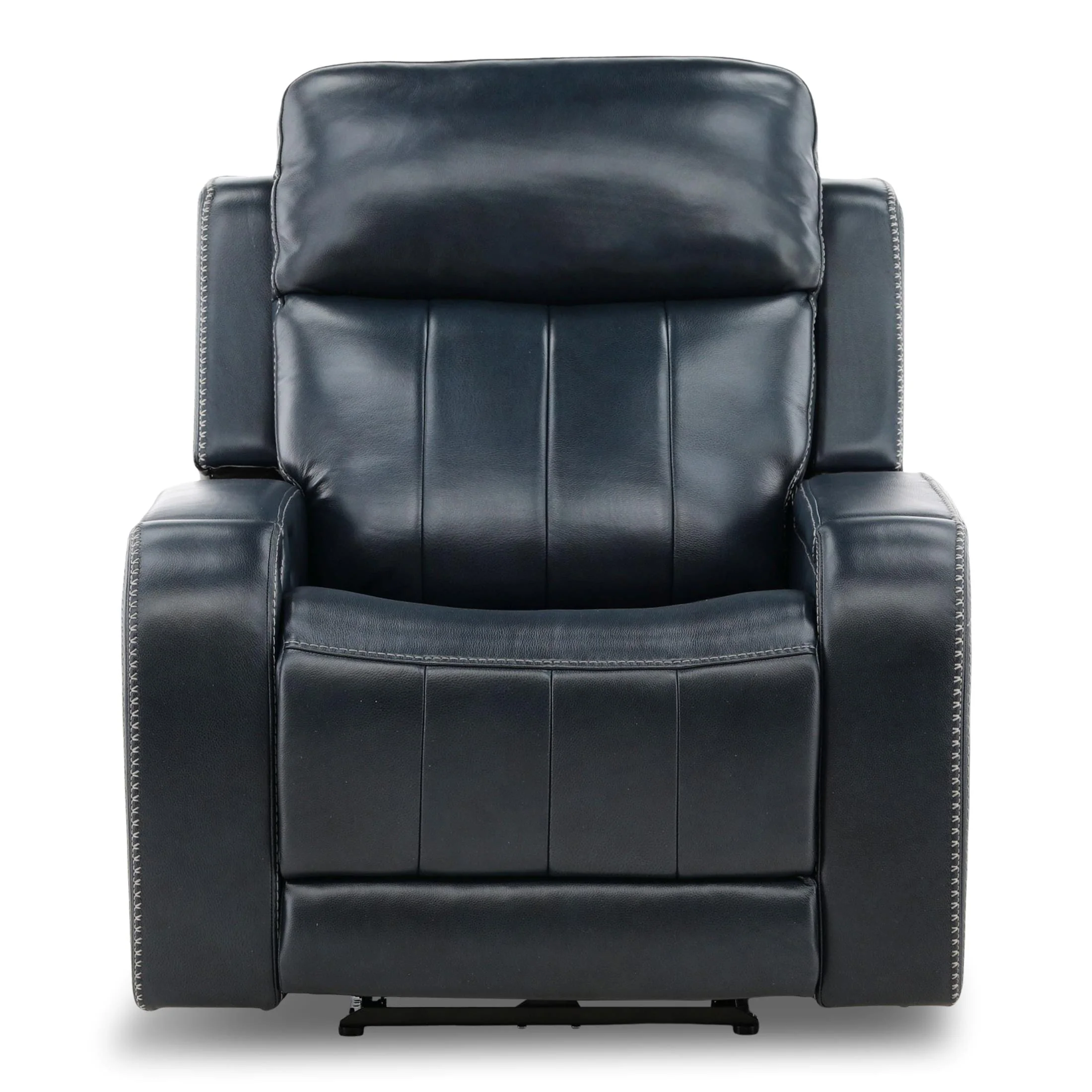 Hampton Leather Home Theater Power Recliner