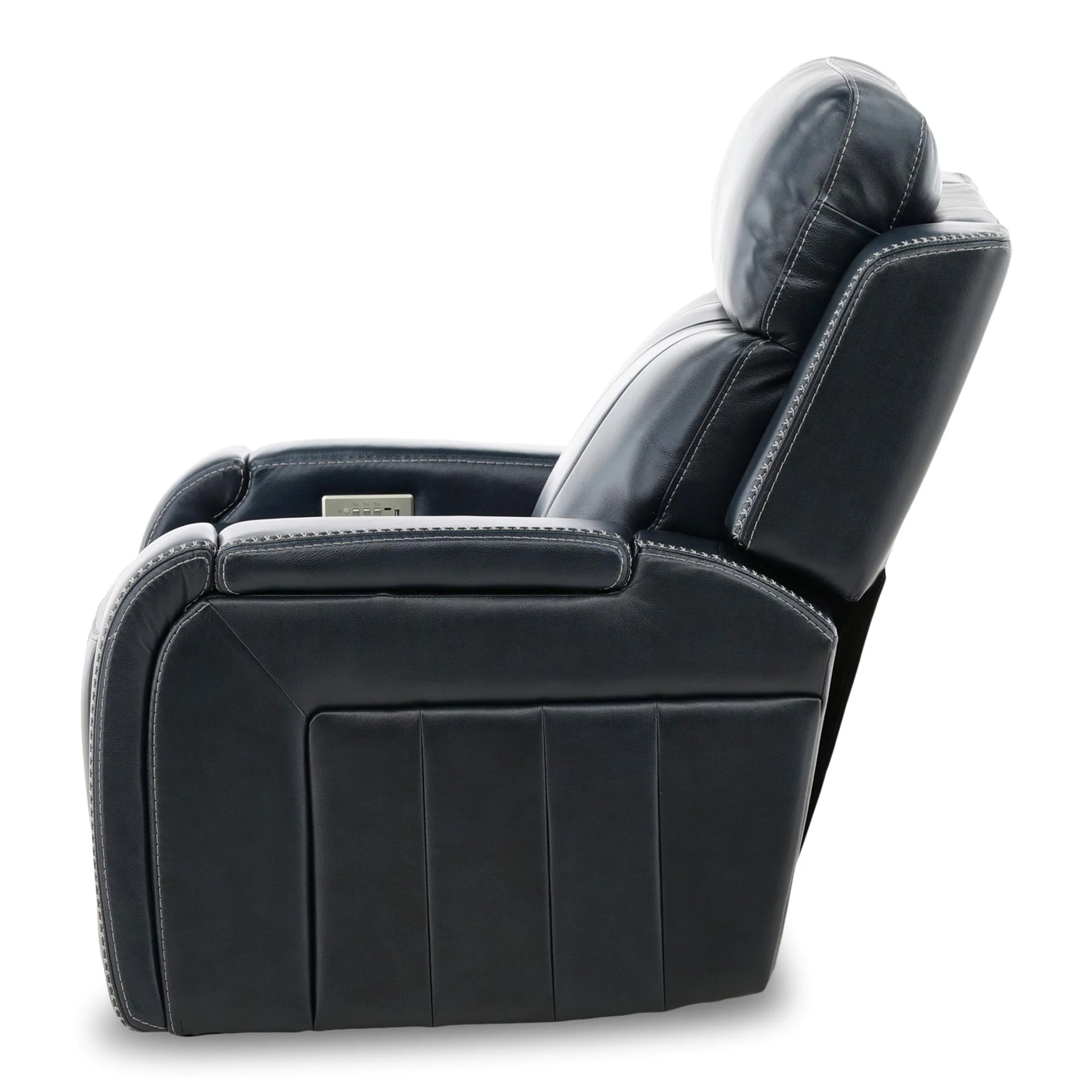 Hampton Leather Home Theater Power Recliner - Image 10