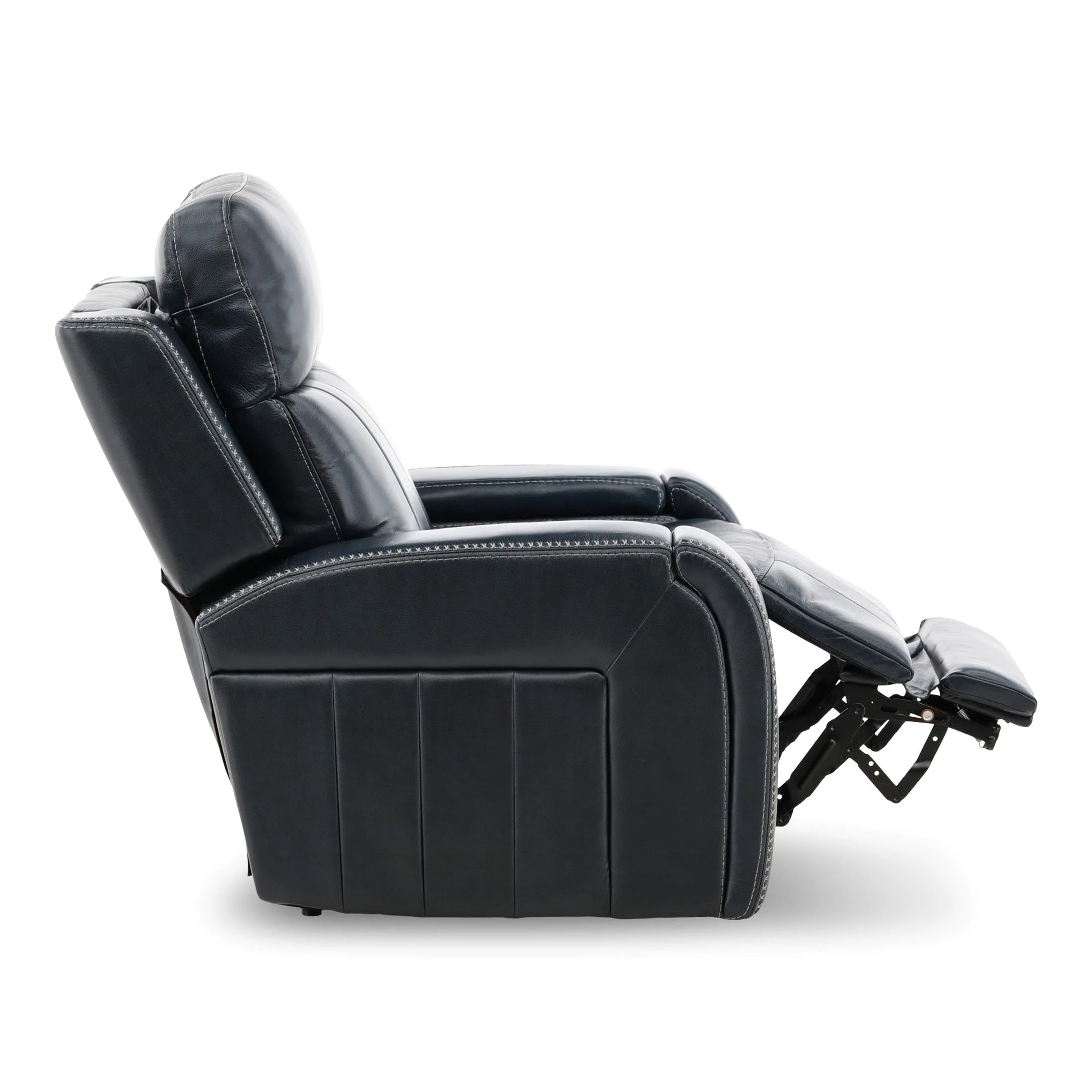 Hampton Leather Home Theater Power Recliner - Image 9