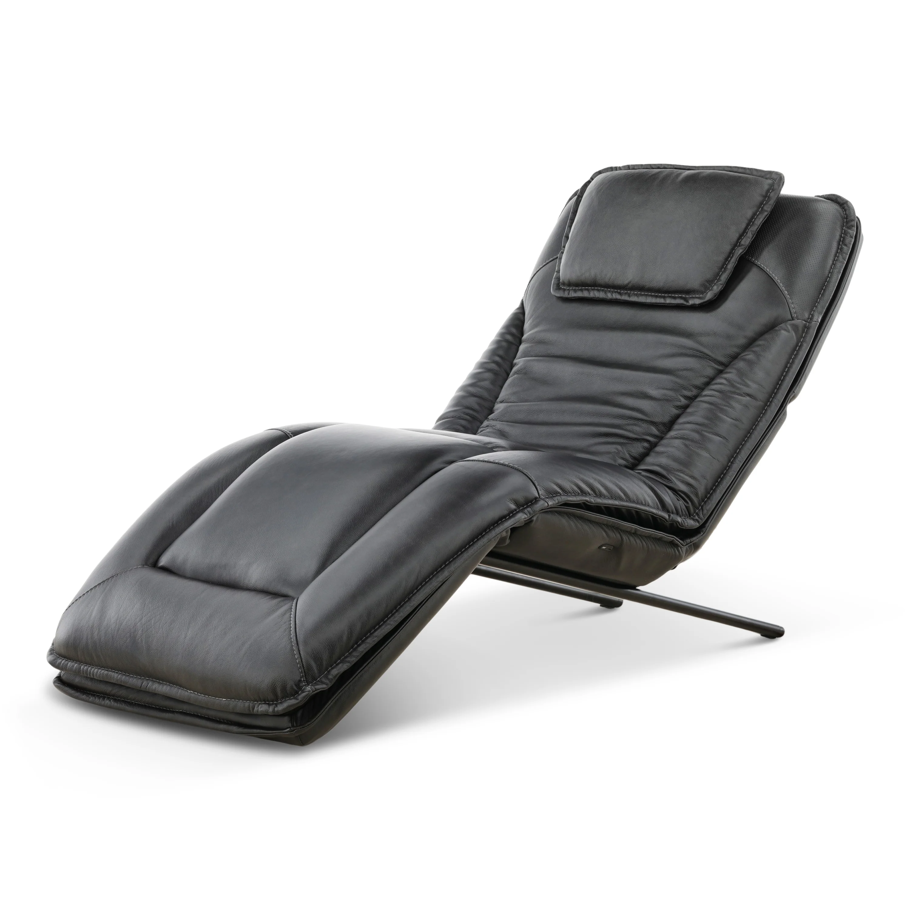 Infinity Lounger Leather Power Reclining Chaise with Audio - Image 18