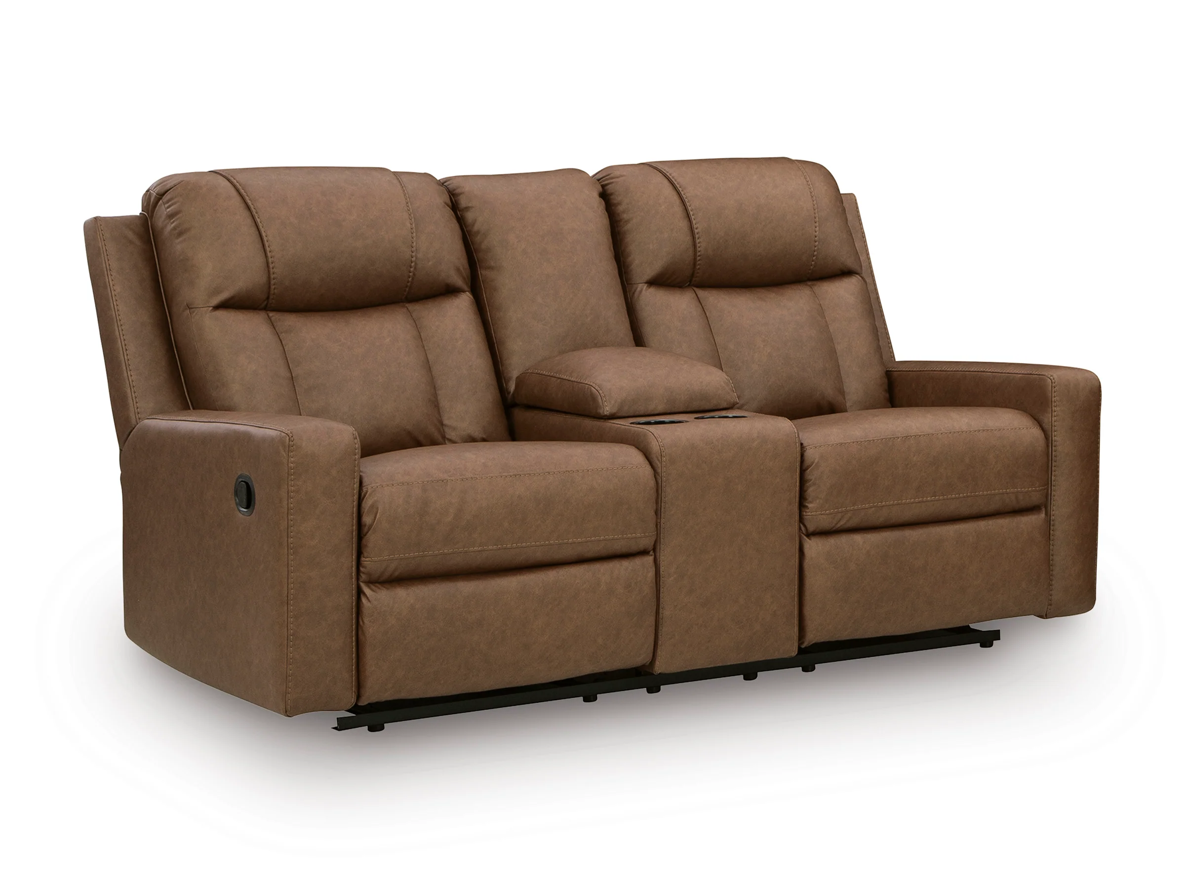 Mackmenville Double Reclining Console Loveseat - Image 12