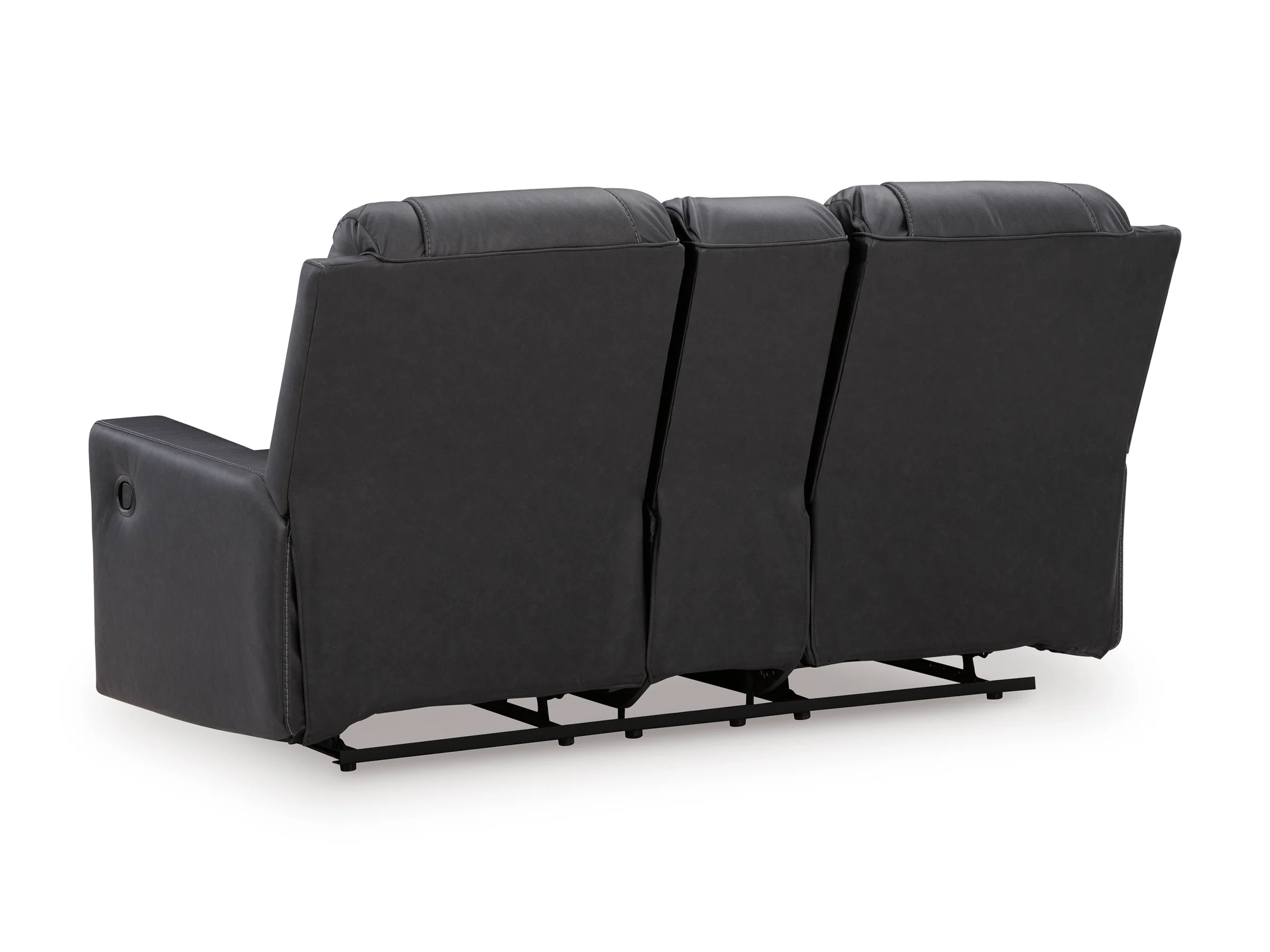 Mackmenville Double Reclining Console Loveseat - Image 6
