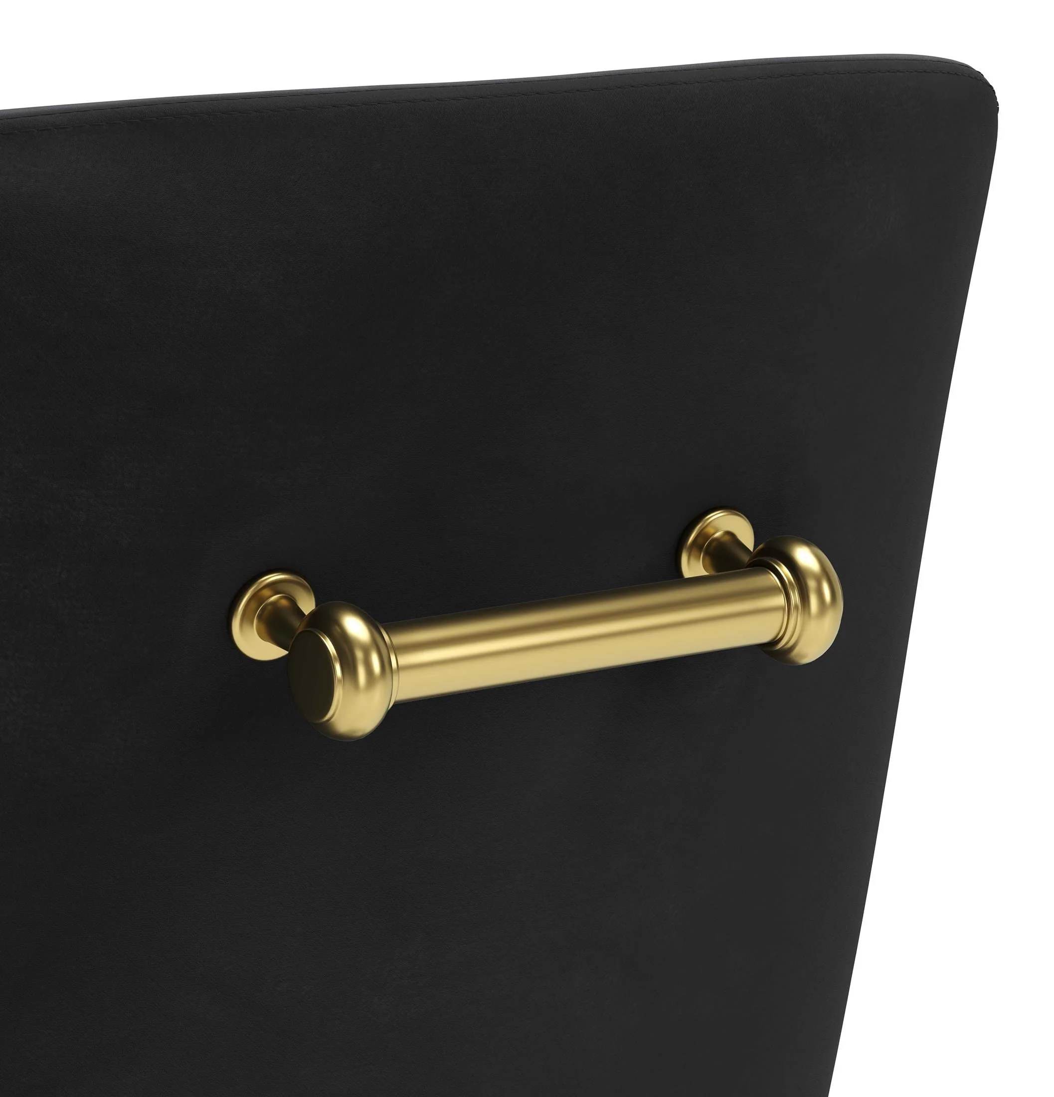 Madelaine Counter Stool Black & Gold - Image 10