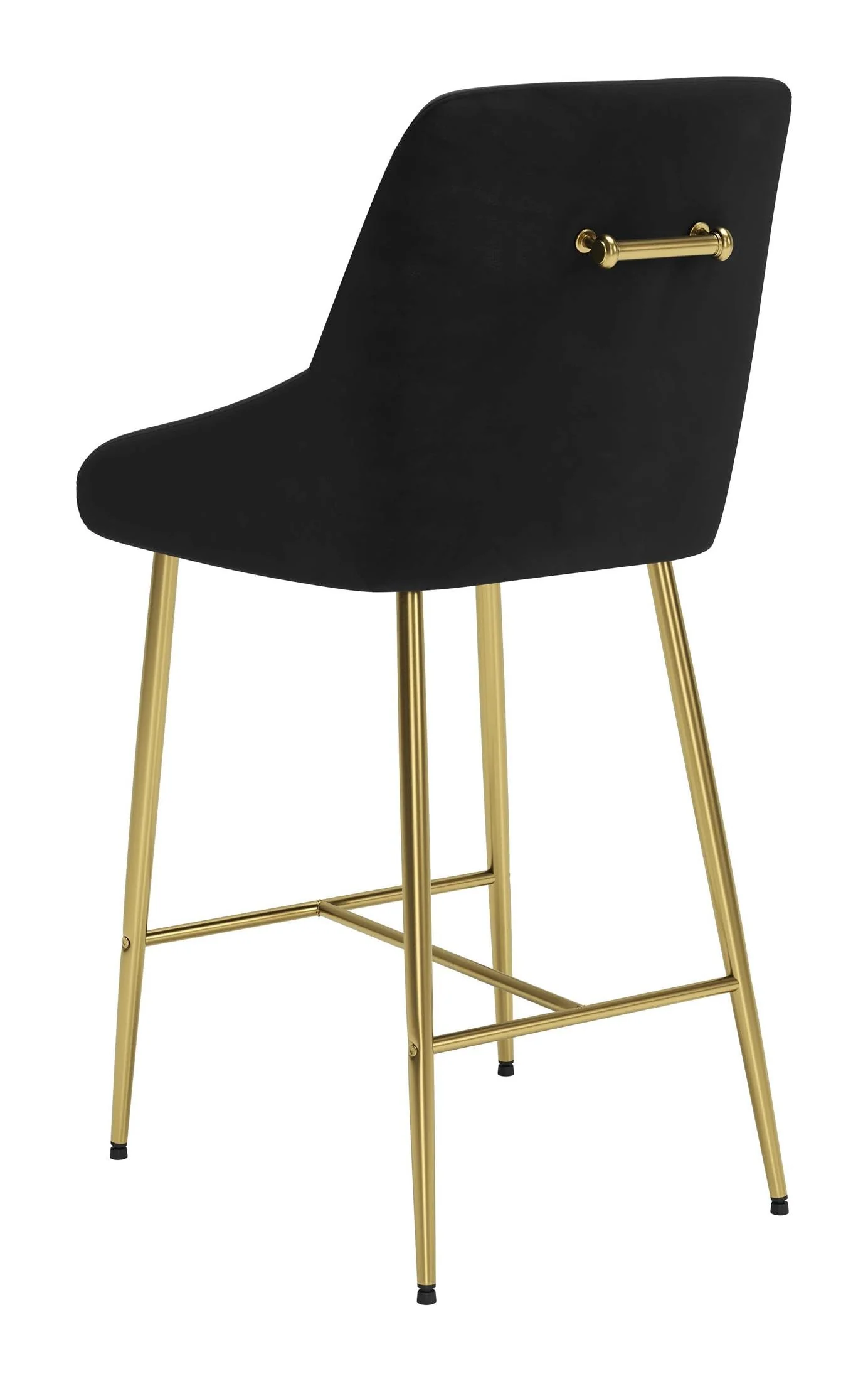 Madelaine Counter Stool Black & Gold - Image 8