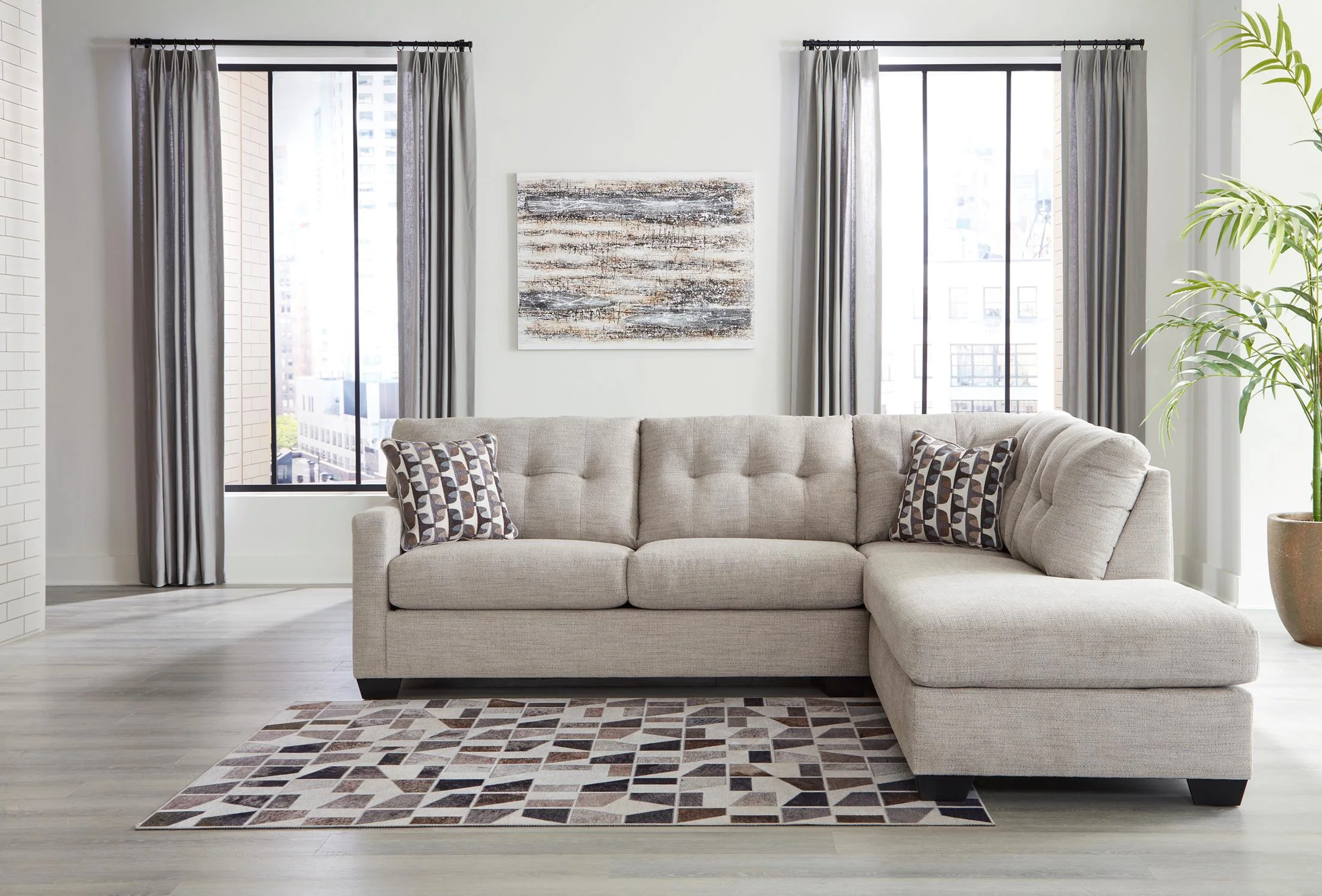 Mahoney 2-Piece Sleeper Sectional with Chaise - Image 5