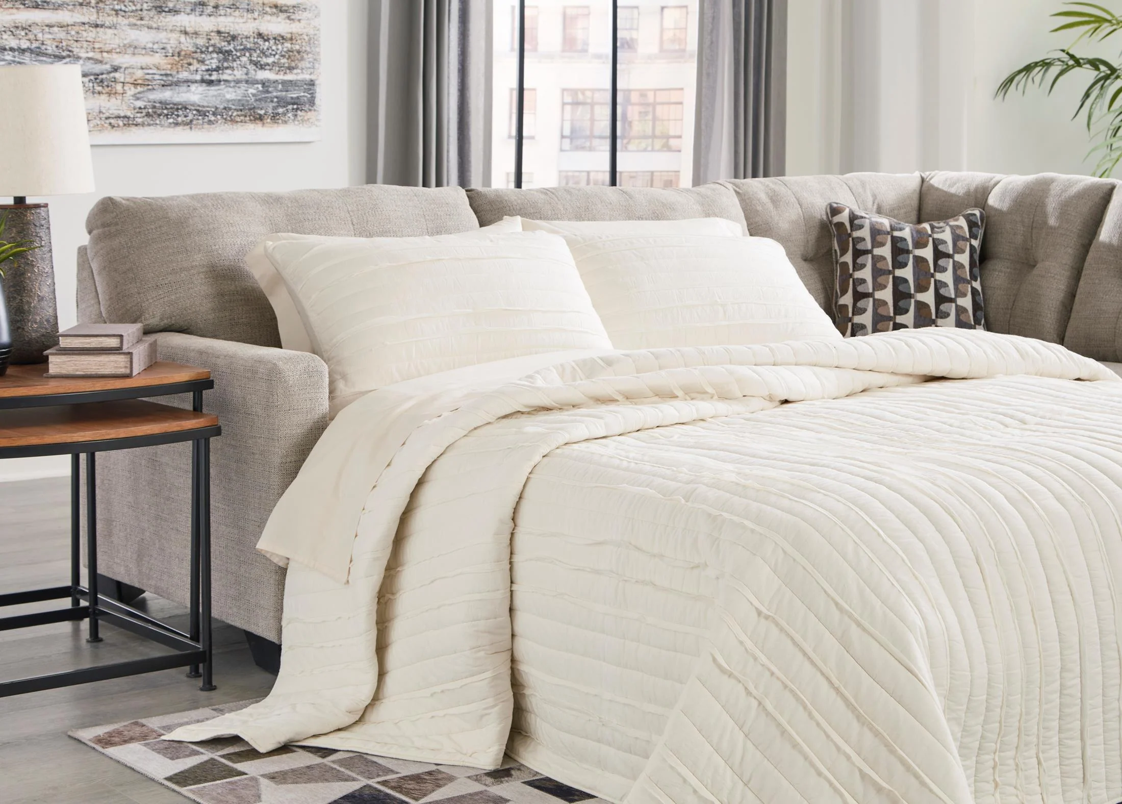 Mahoney 2-Piece Sleeper Sectional with Chaise - Image 6