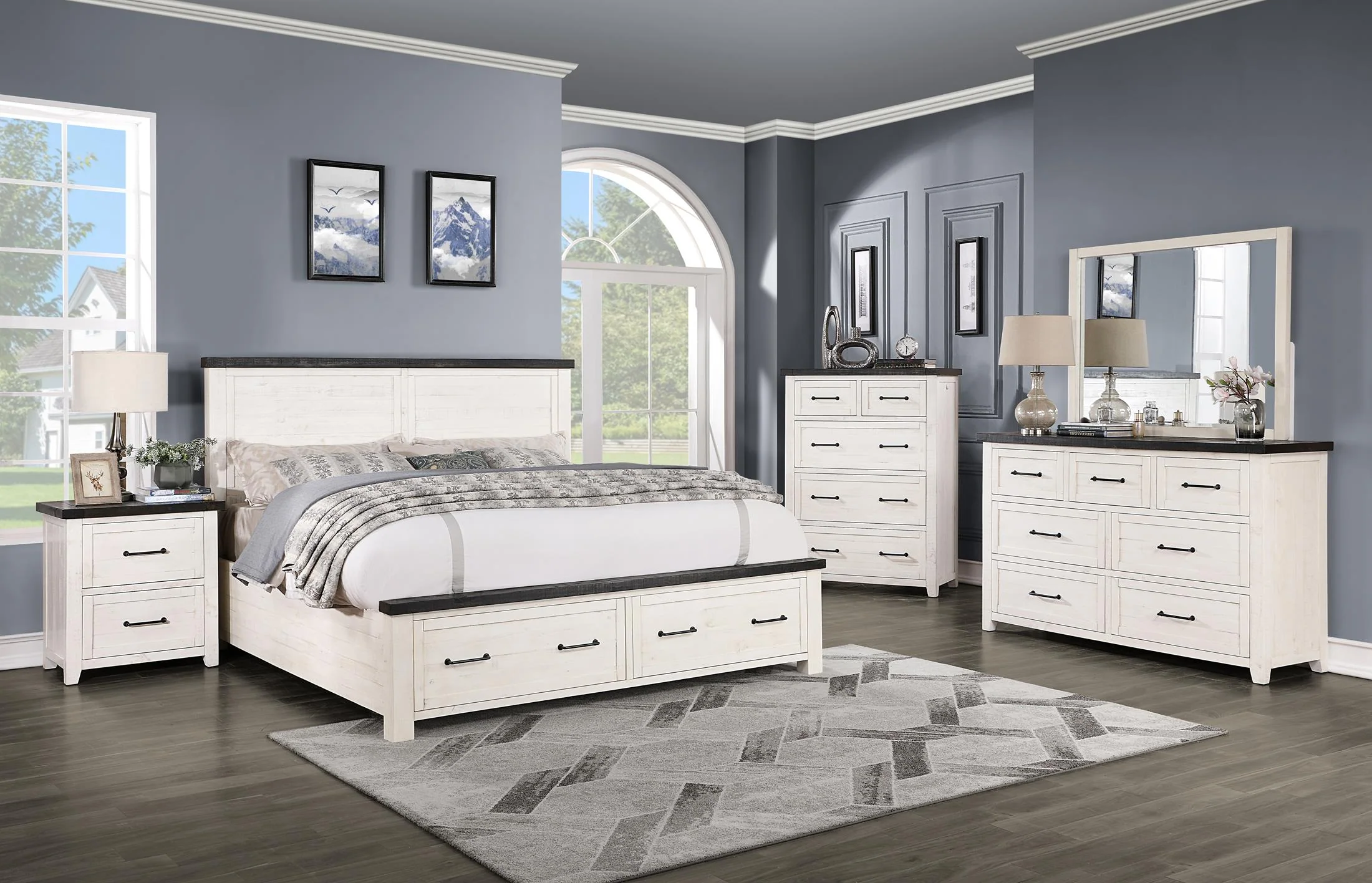Manadal 3-Piece Storage Bedroom - Image 2
