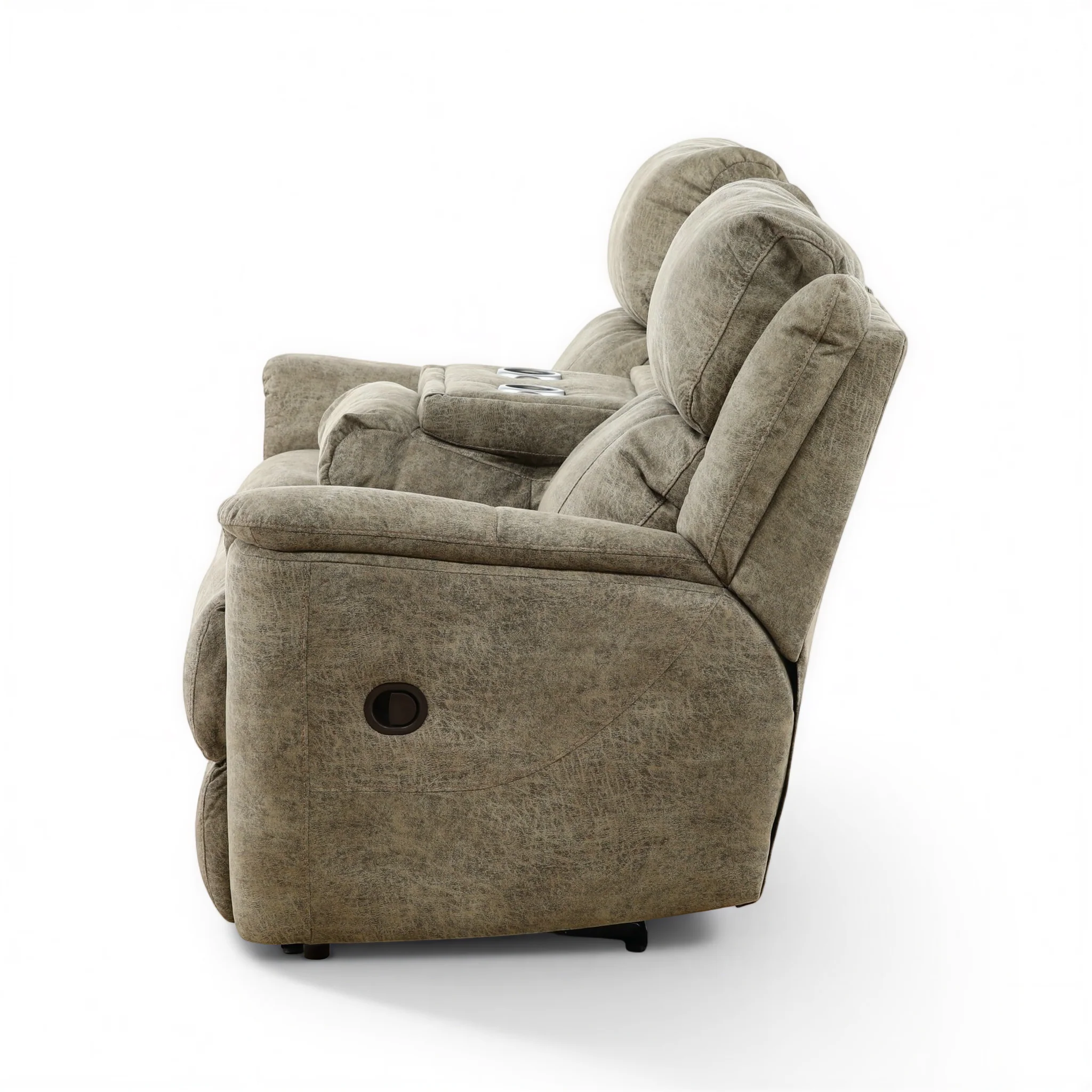 Woodley Reclining Sofa with Drop-Down Table - Image 10