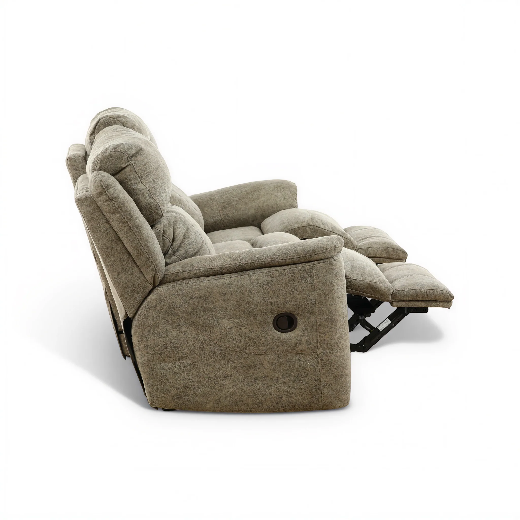 Woodley Reclining Sofa with Drop-Down Table - Image 9