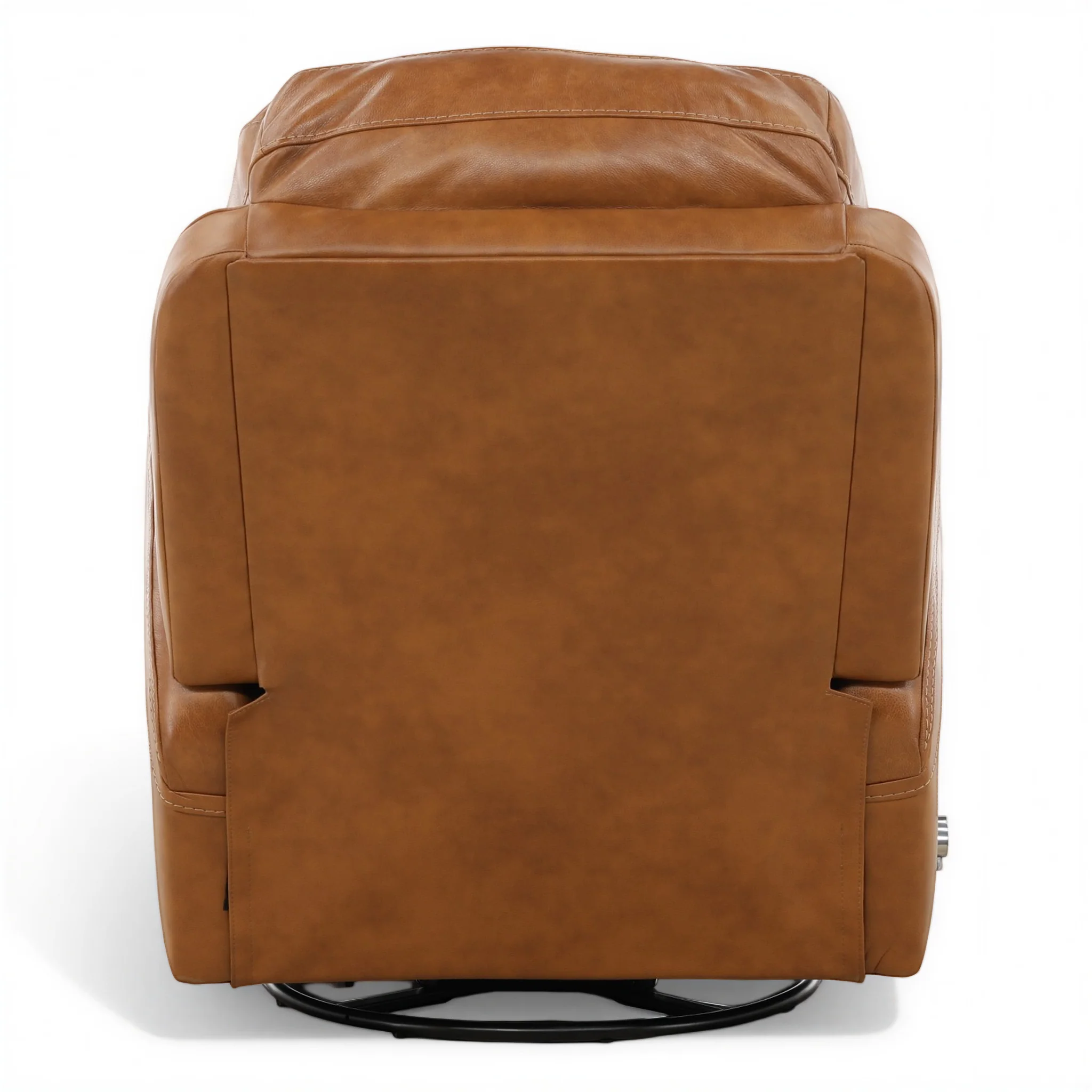 Tango Leather Swivel Glider Recliner - Image 10