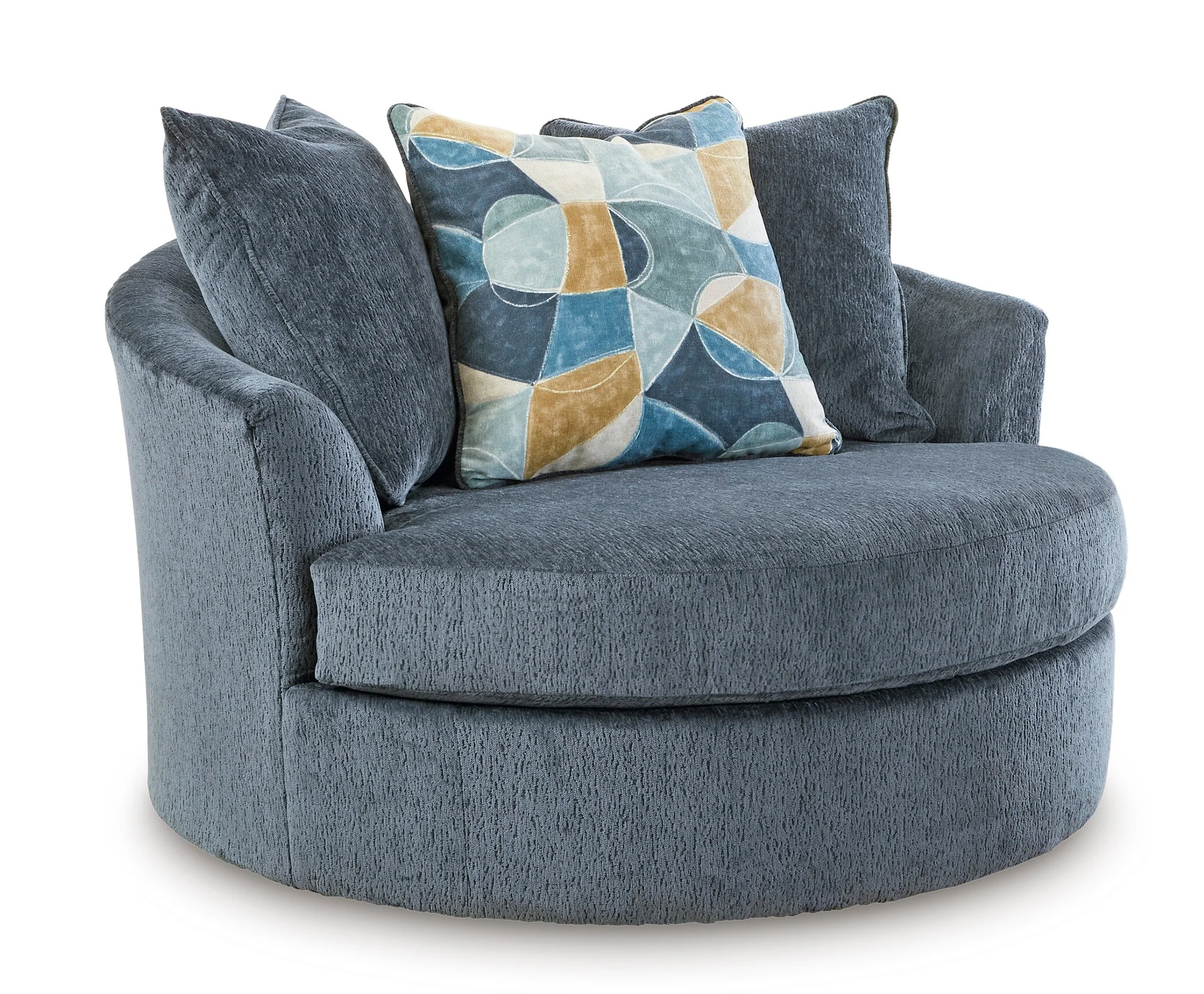 Maxon Place Oversized Swivel Accent Chair - Image 4