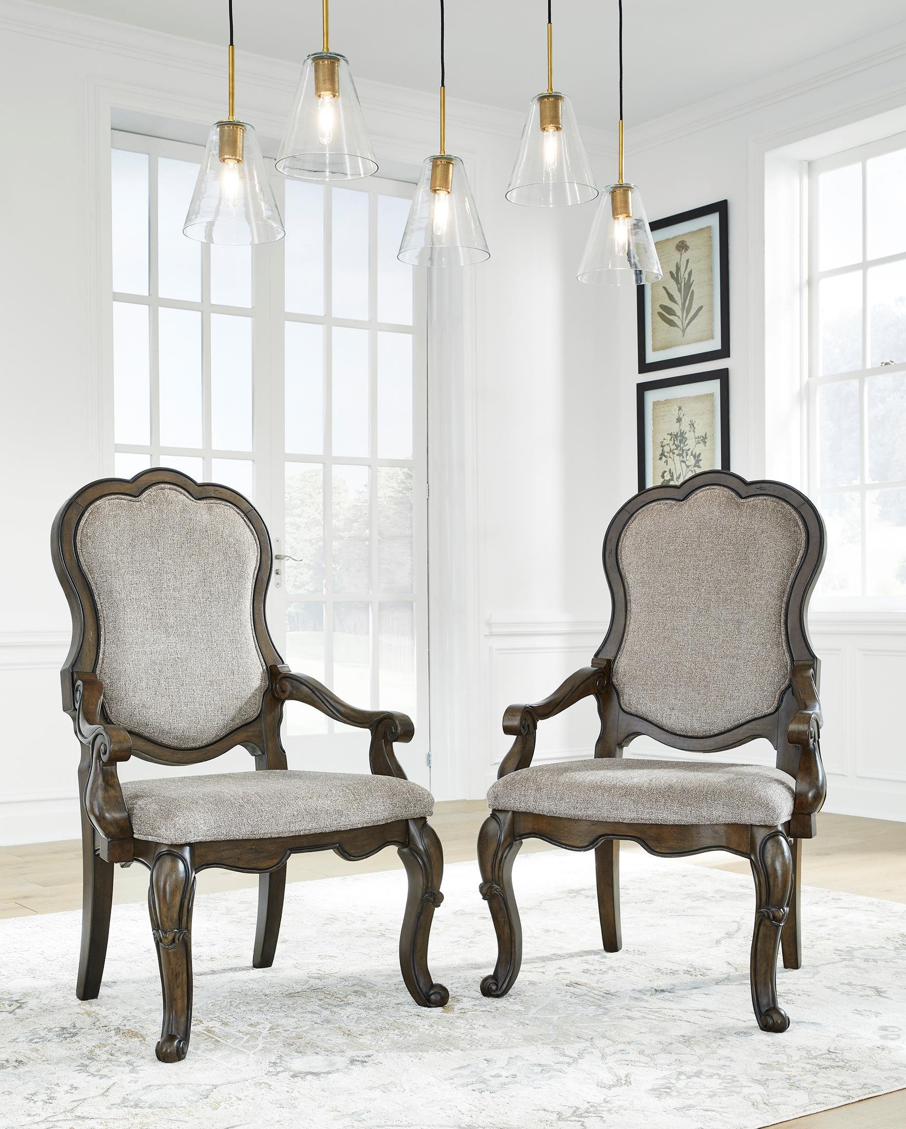 Maylee Dining Arm Chair (Set of 2) - Image 2