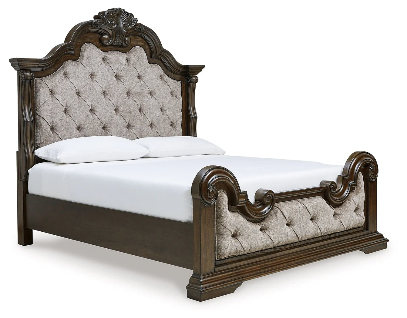 Maylee Upholstered Bed - Image 4