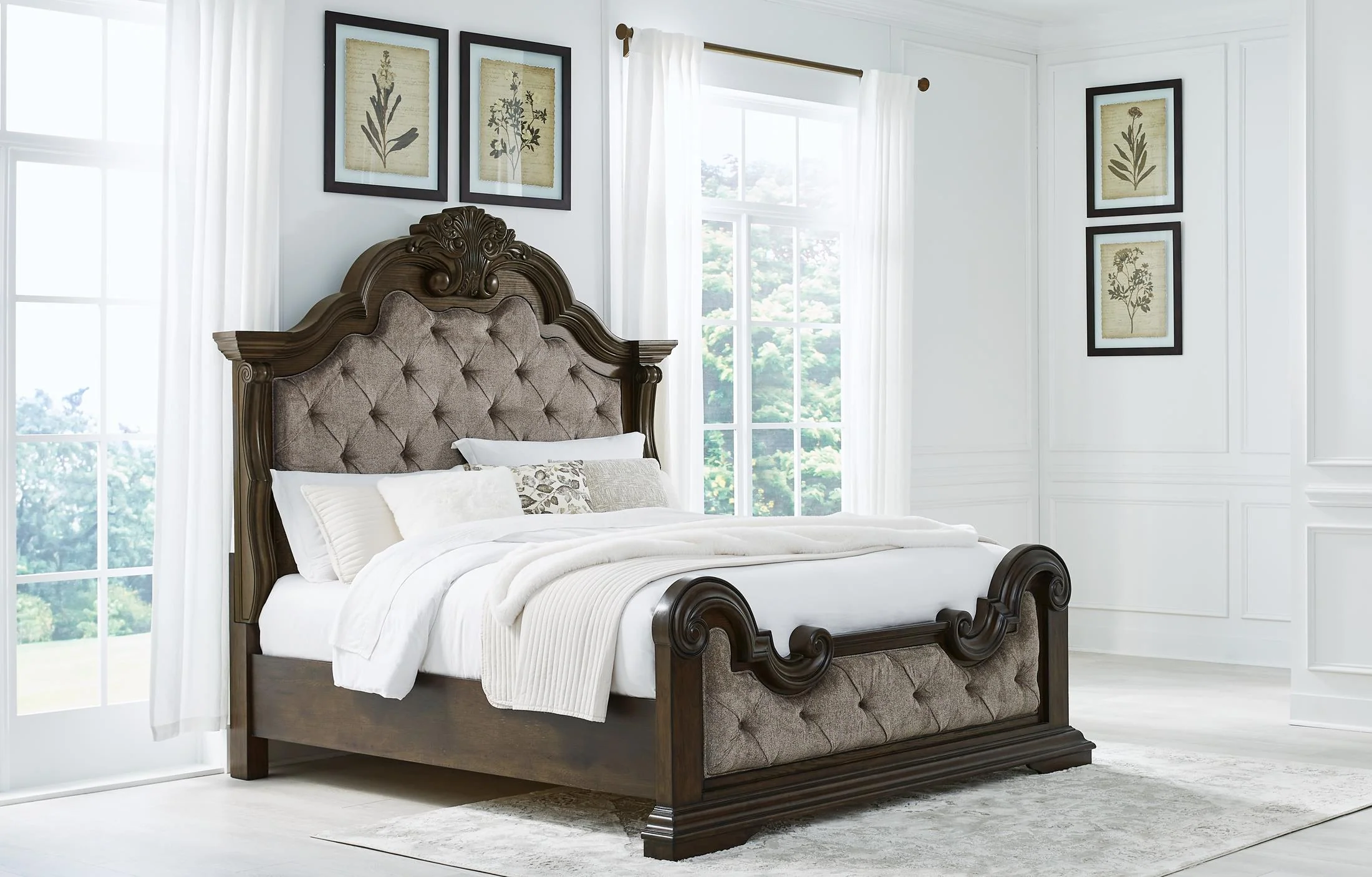 Maylee Upholstered Bed - Image 5