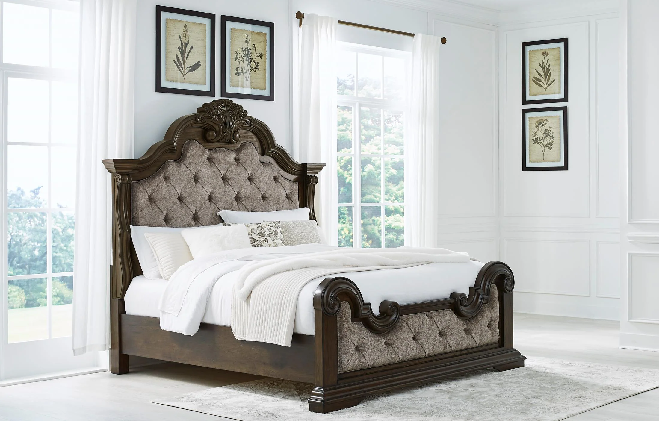 Maylee Upholstered Bed - Image 7