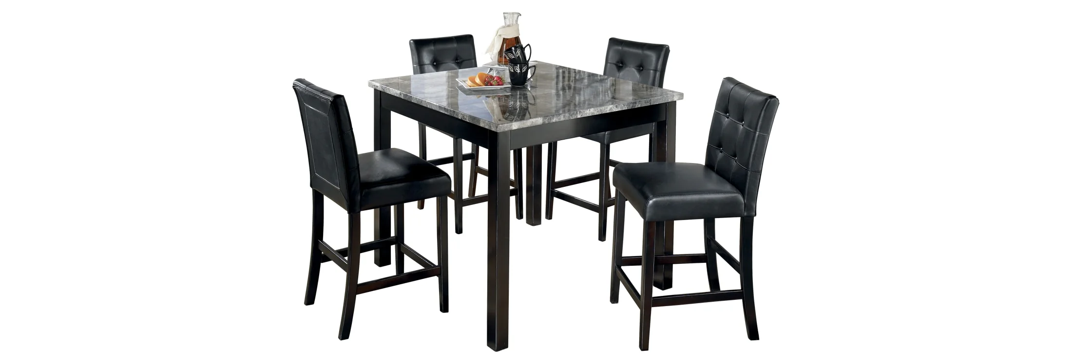Maysville 5-Piece Counter Height Dining Set