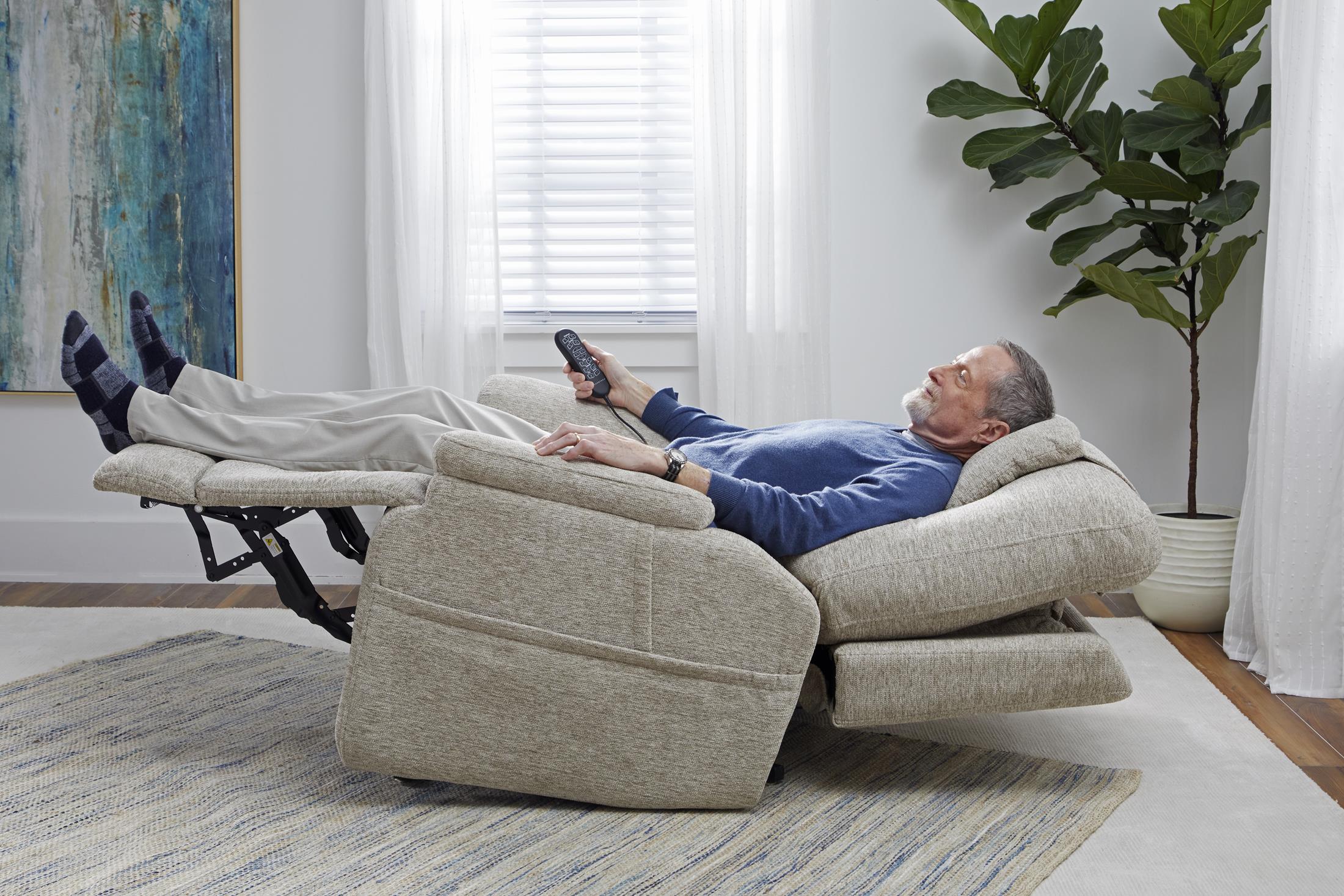 Zecliner Model 2 Plus Power Lift Recliner with Heat and Massage - Image 7
