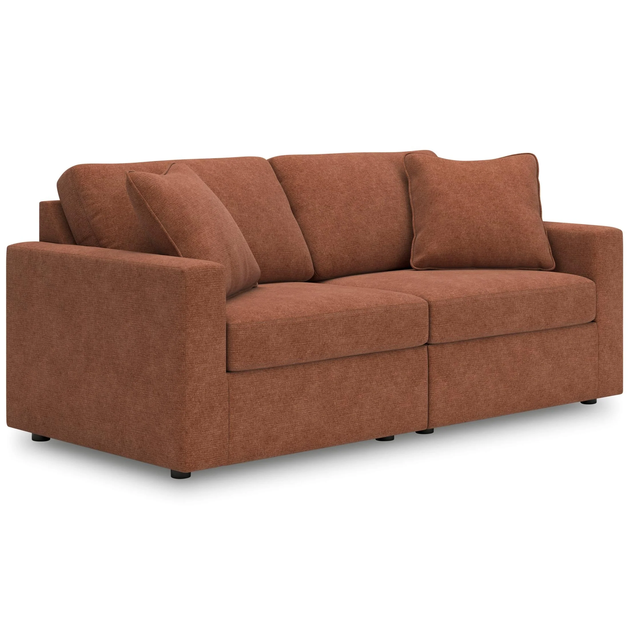 Ashley Modmax 2-Piece Modular Next-Gen Nuvella™ Performance Fabric Loveseat - Image 4