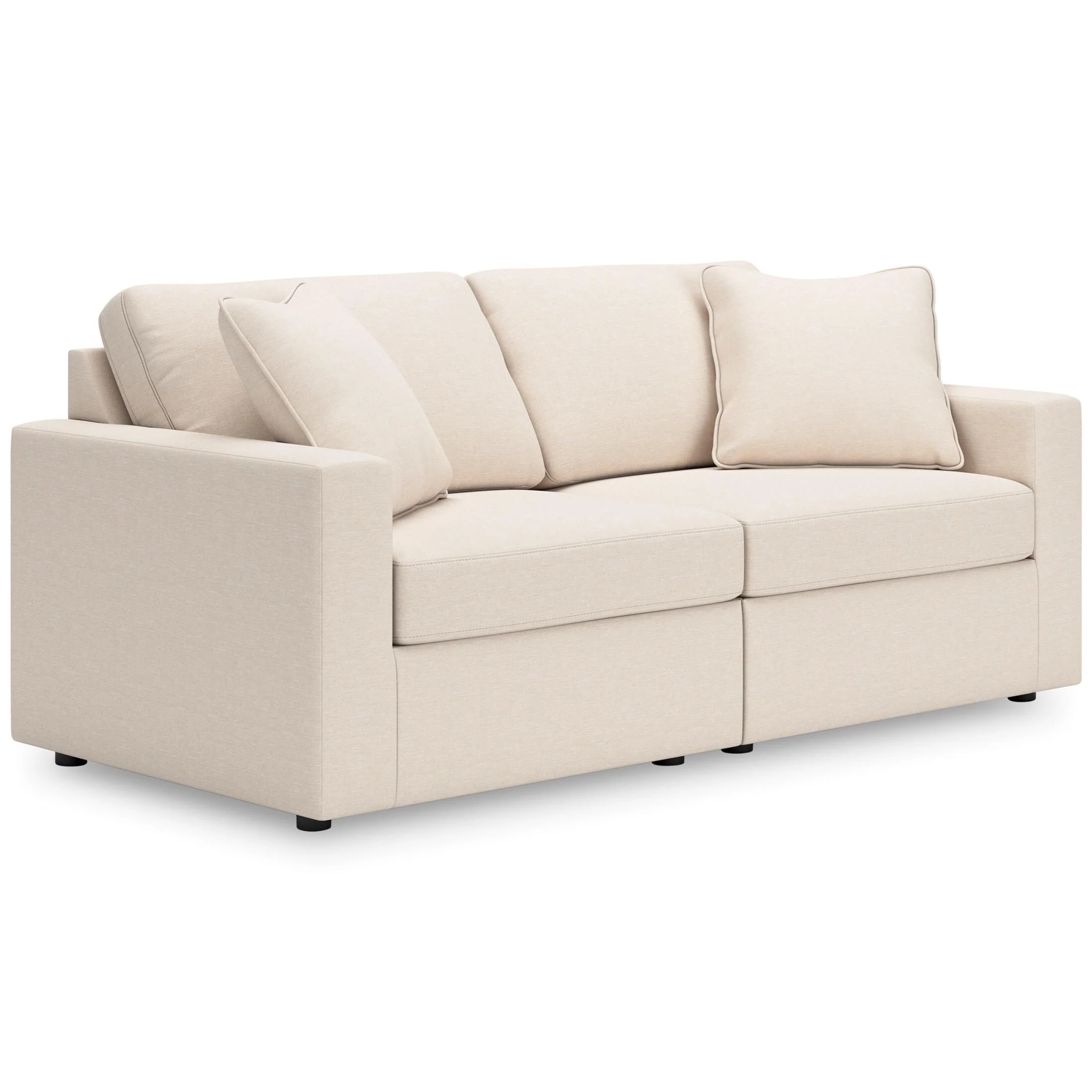 Ashley Modmax 2-Piece Modular Next-Gen Nuvella™ Performance Fabric Loveseat - Image 7