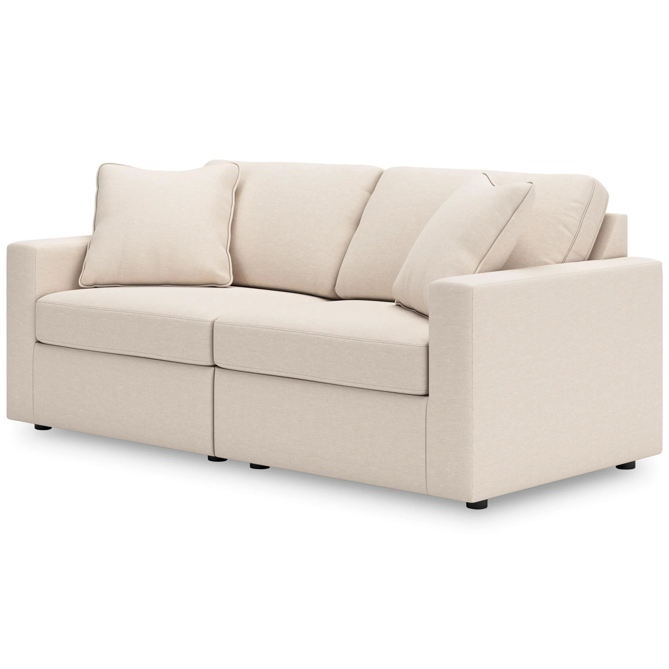 Ashley Modmax 2-Piece Modular Next-Gen Nuvella™ Performance Fabric Loveseat - Image 8