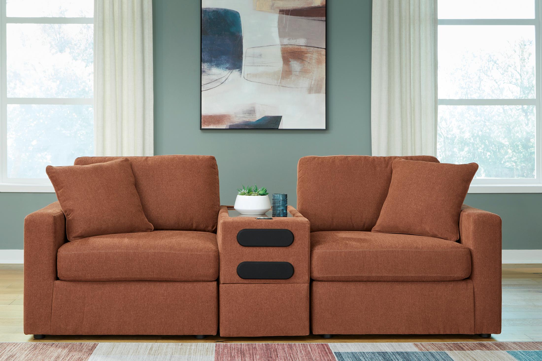 Modmax 3-Piece Loveseat with Audio Console - Image 2