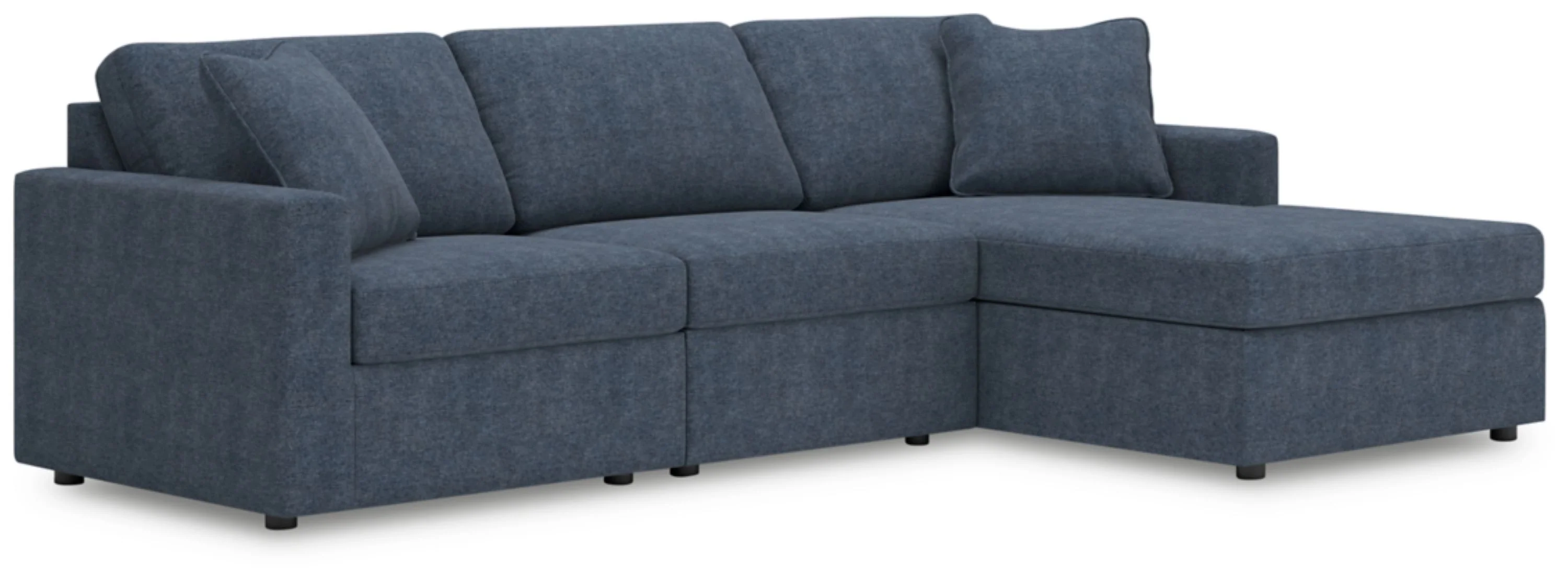 Ashley Modmax 3-Piece Next-Gen Nuvella™ Performance Fabric Modular Sofa Chaise - Image 6