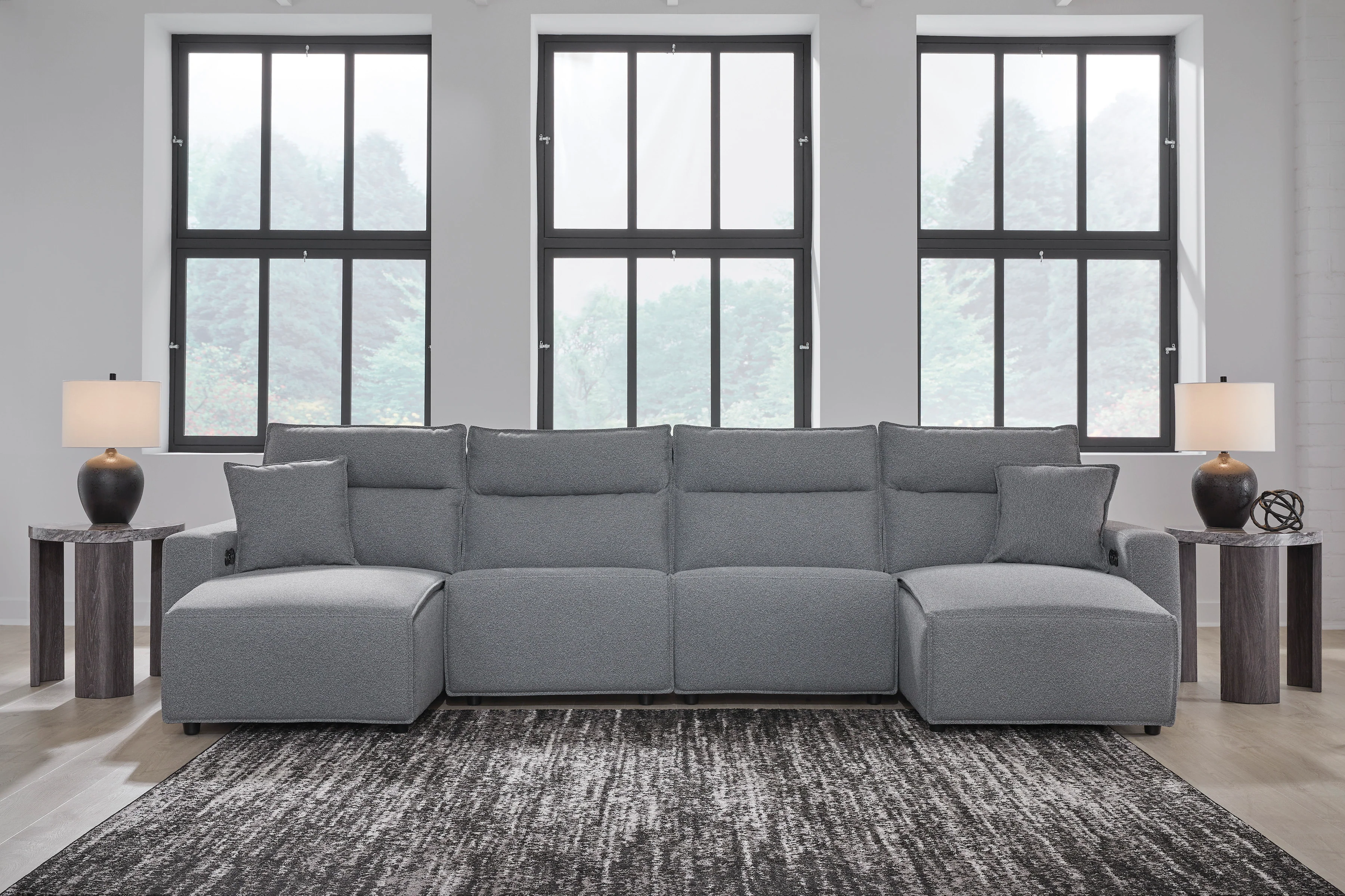 ModMax II 4-Piece Power Reclining Sectional with Chaise - Image 2