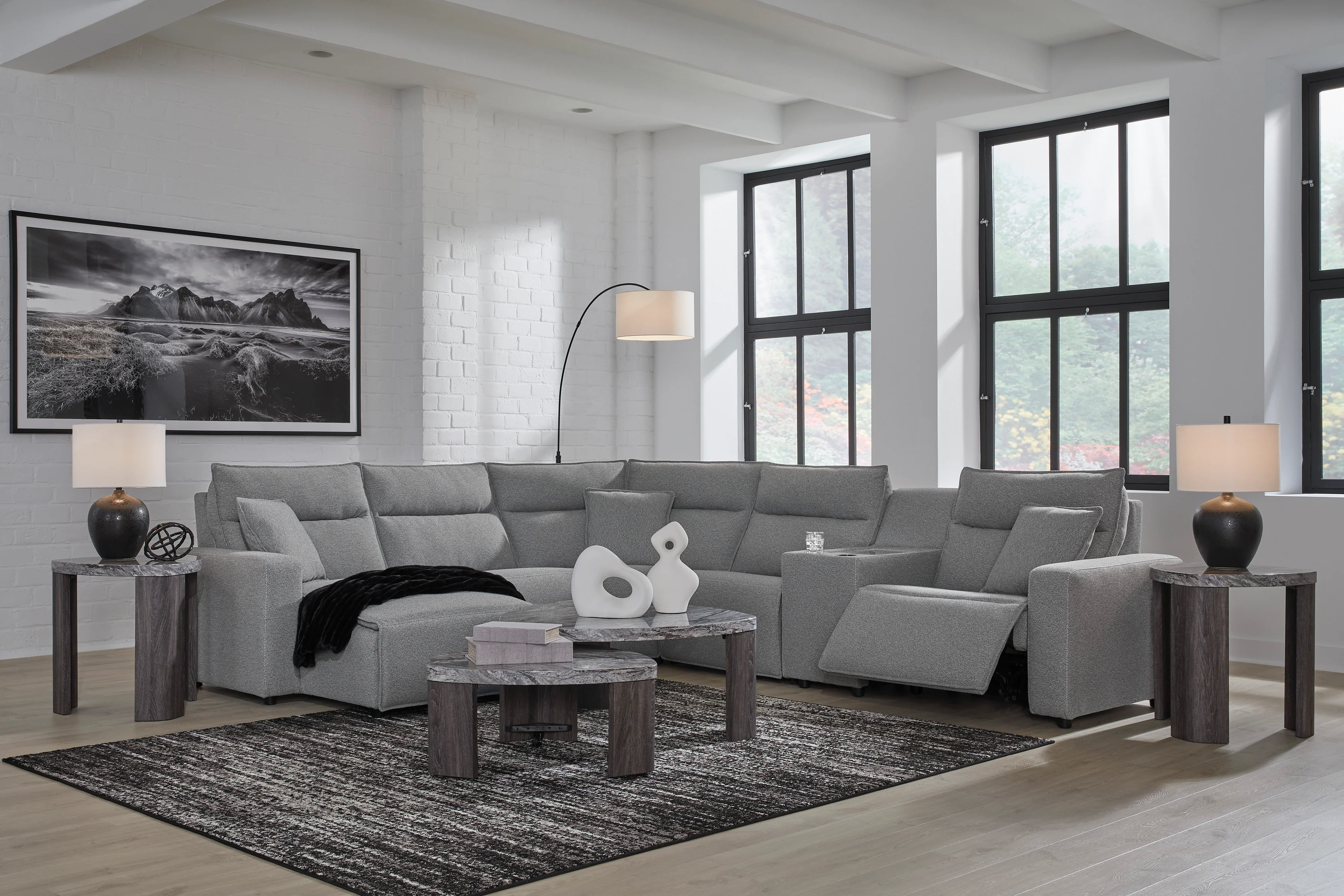 ModMax II 6-Piece Power Reclining Sectional with Chaise - Image 3