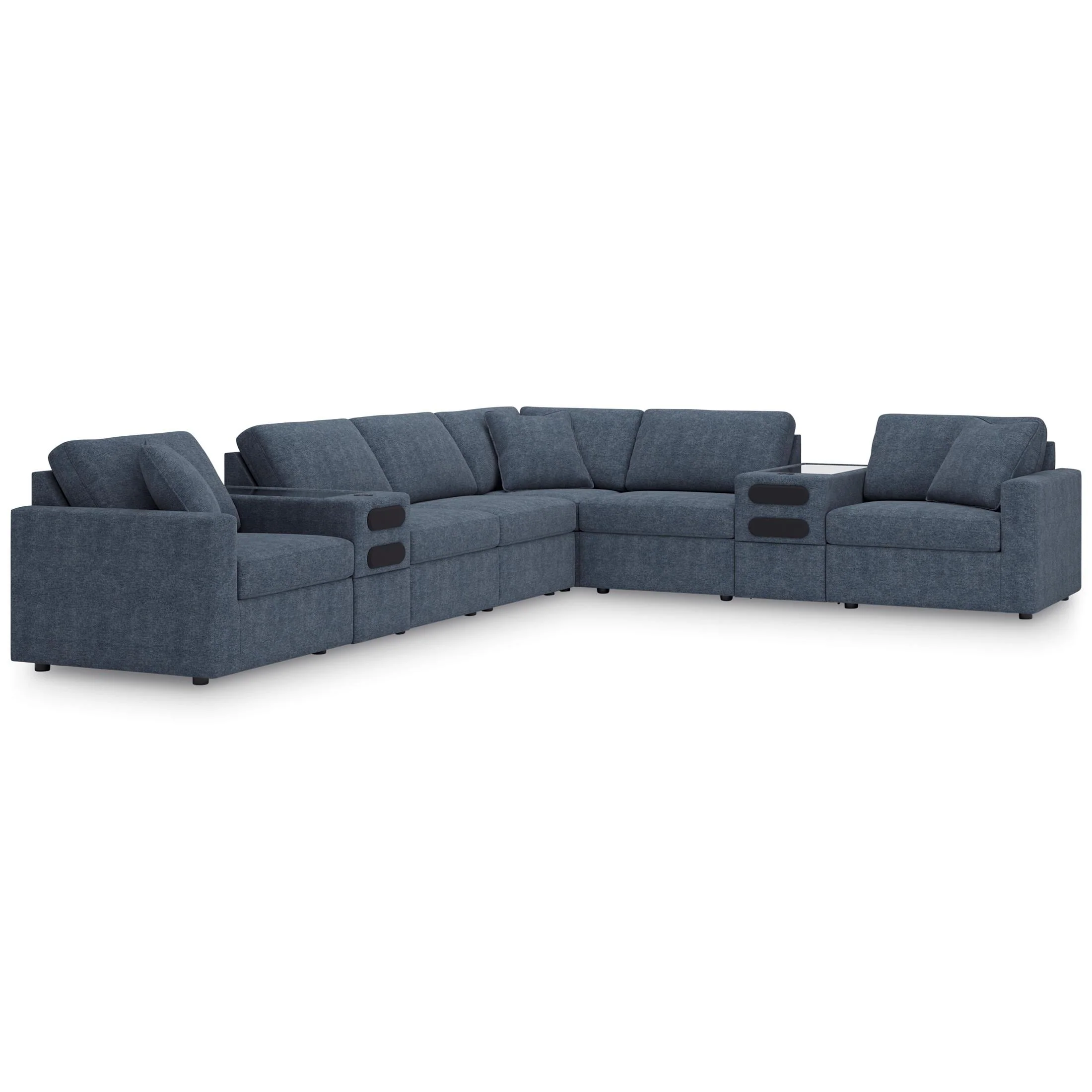 Modmax 8-Piece Sectional with Double Audio Console - Image 6
