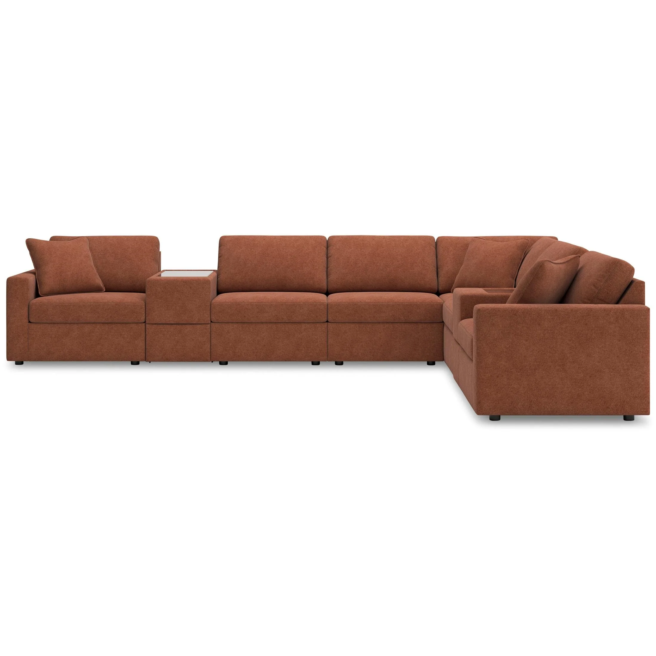 Modmax 8-Piece Sectional with Double Console - Image 2