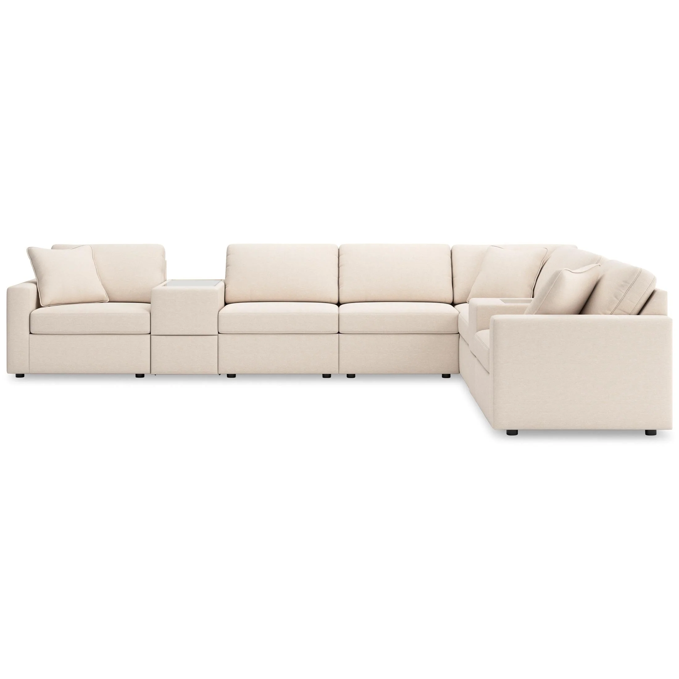Modmax 8-Piece Sectional with Double Console - Image 3