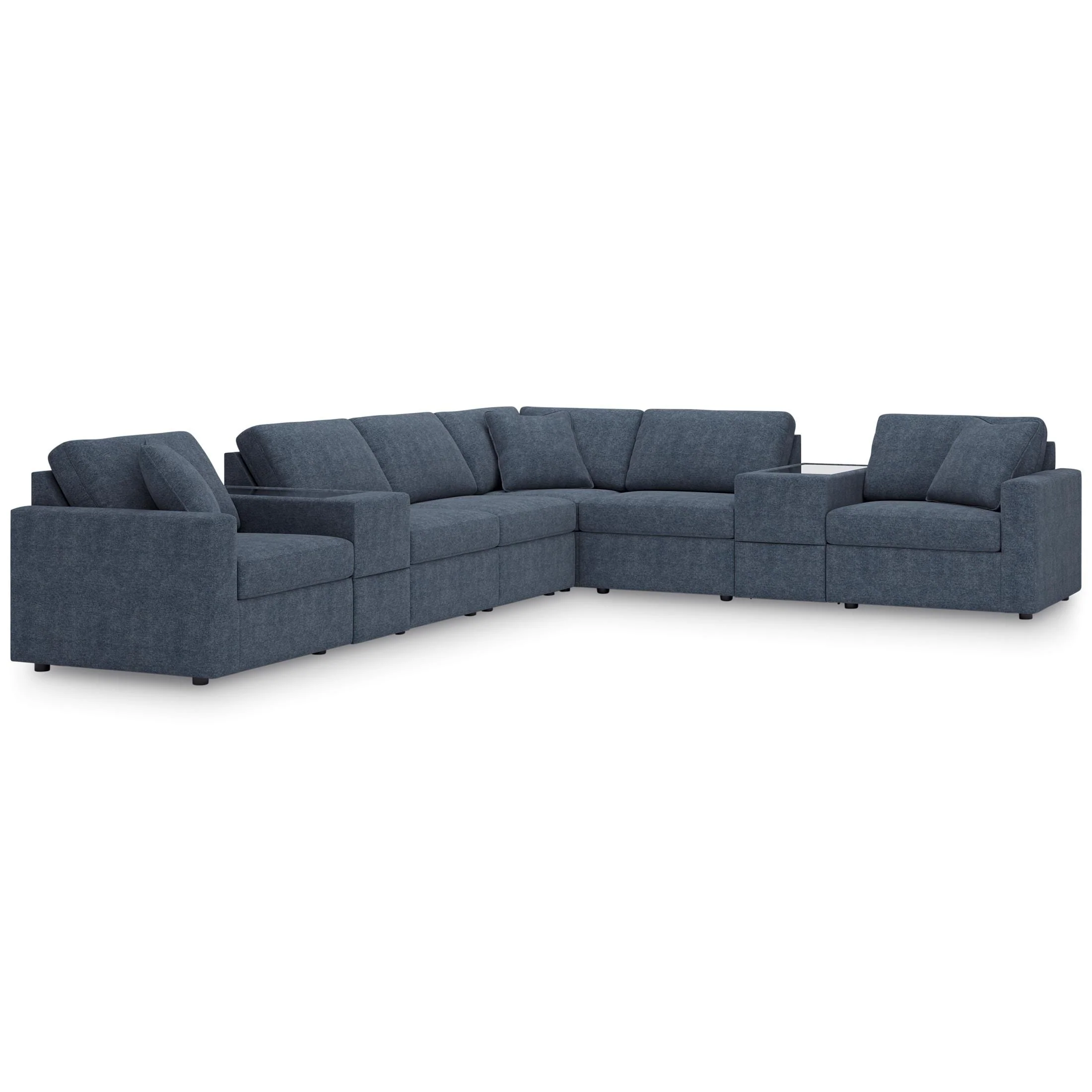 Modmax 8-Piece Sectional with Double Console - Image 4