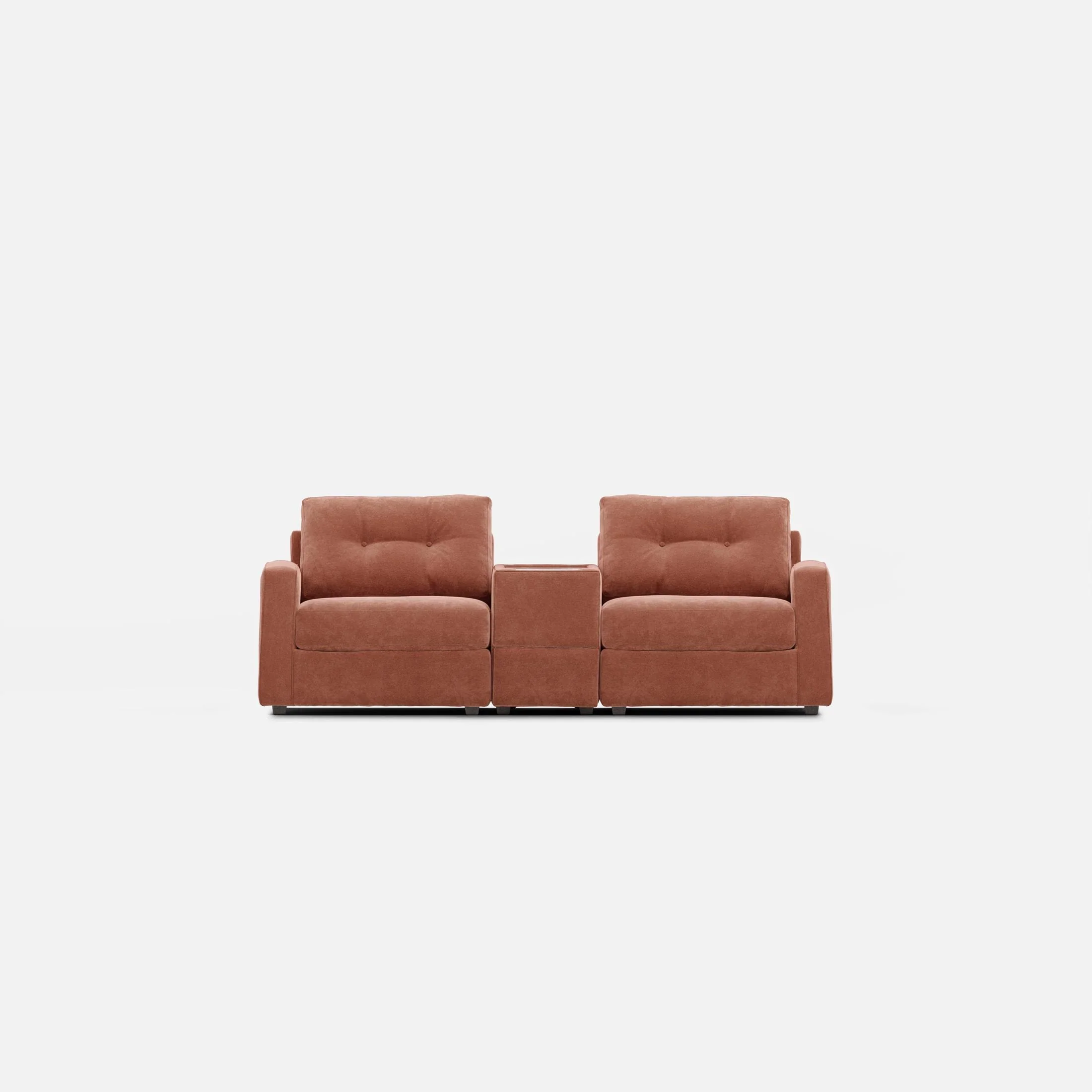 Modular 3-Piece Console Loveseat - Image 14