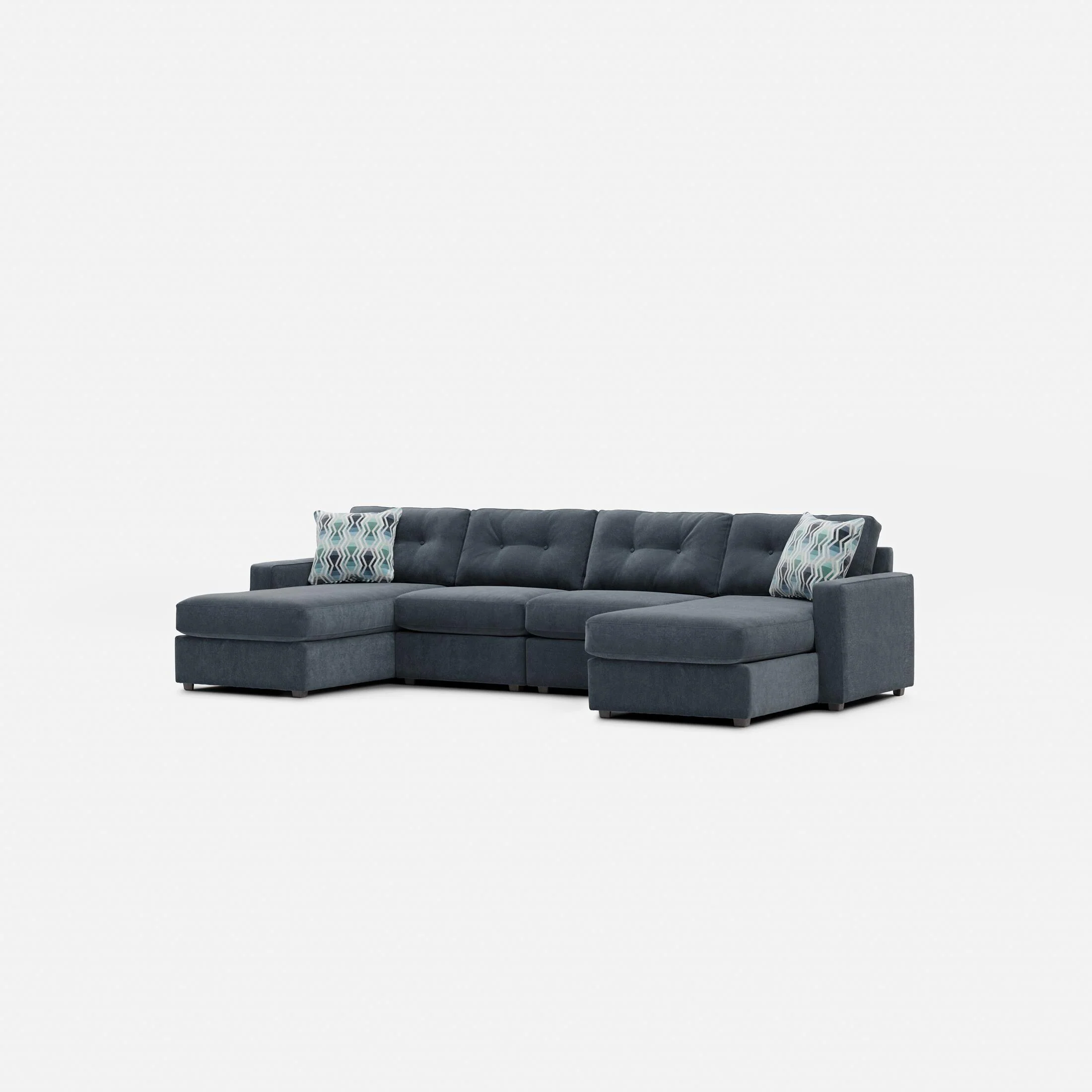 Modular One 4-Piece Sectional with Dual Chaise - Image 25