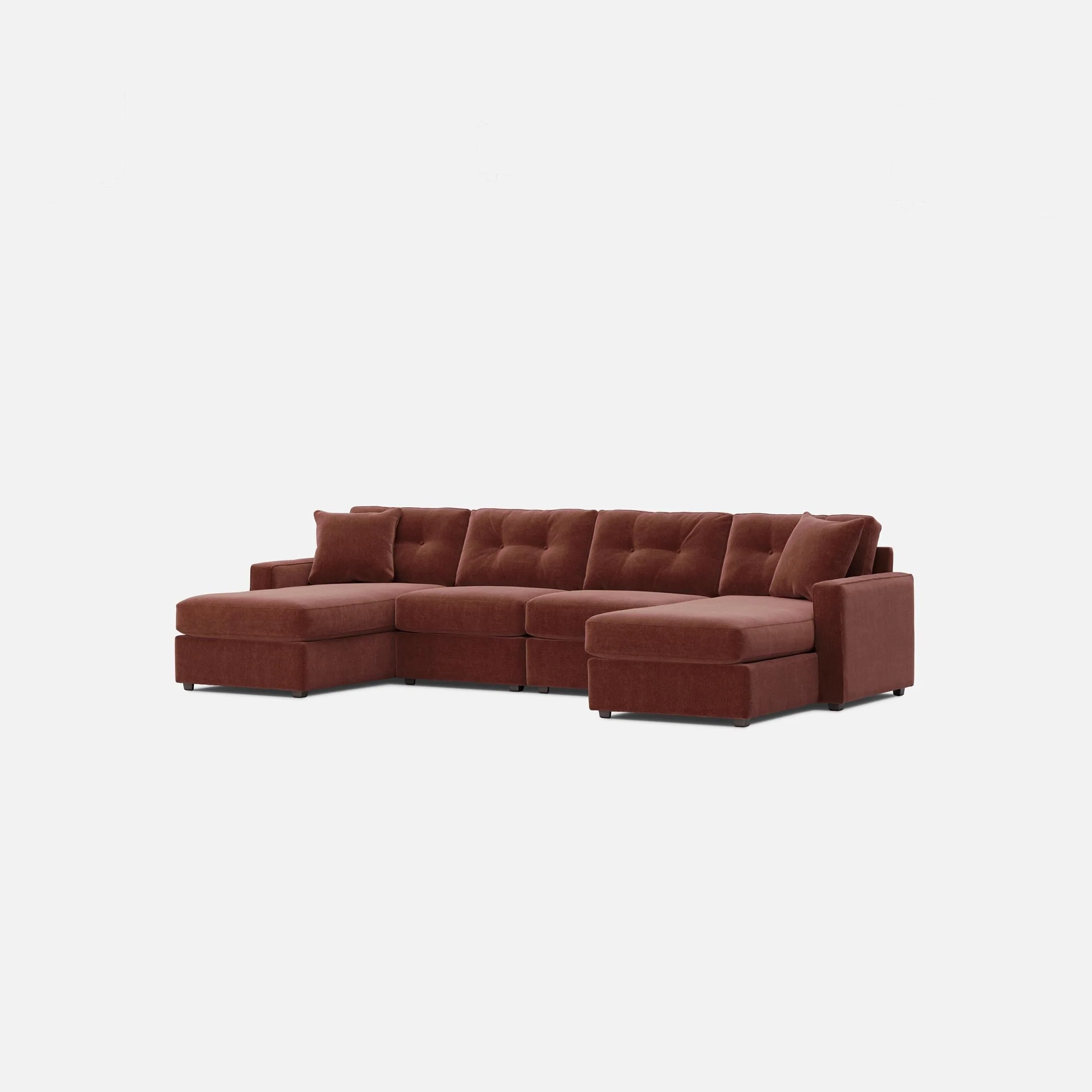 Modular One 4-Piece Sectional with Dual Chaise - Image 3