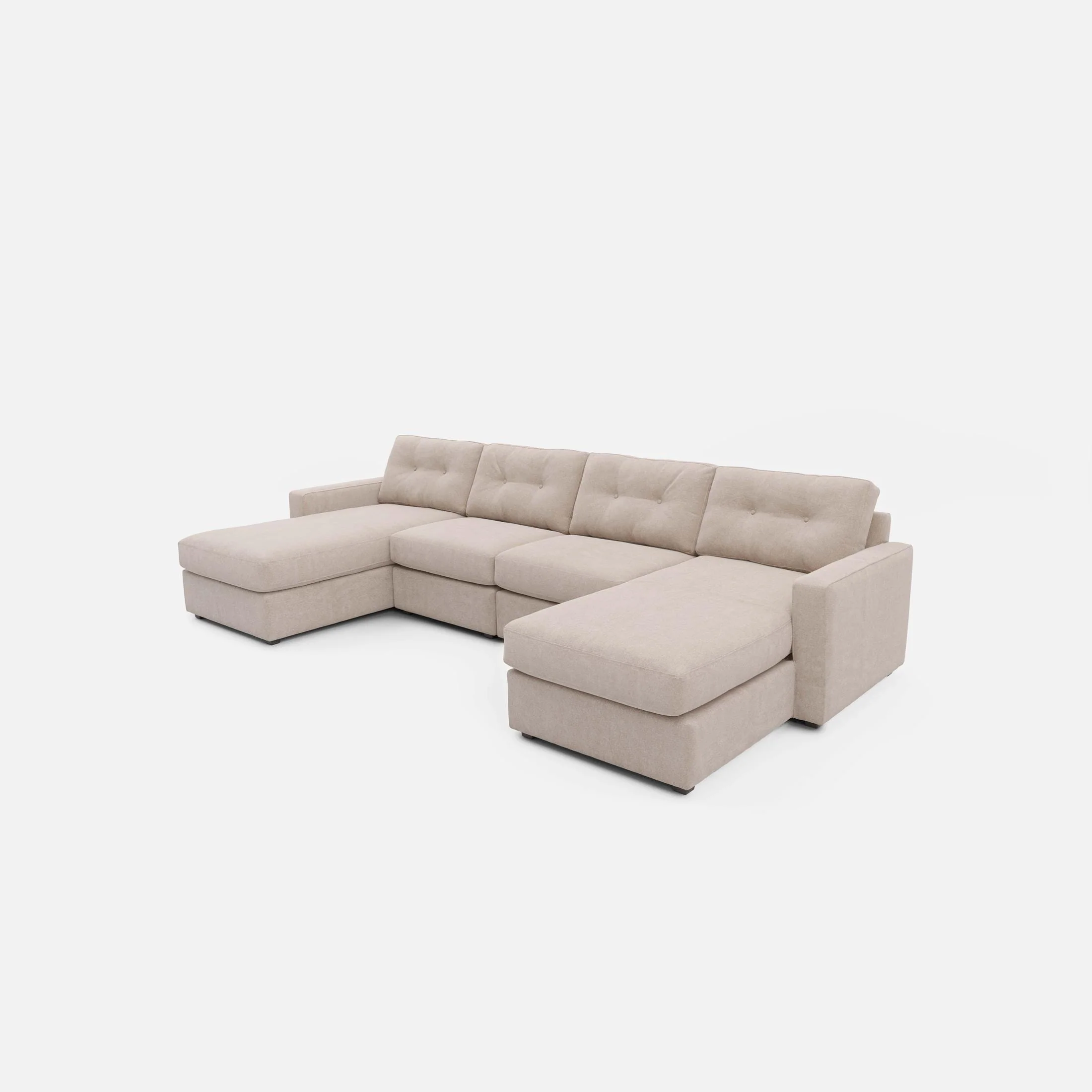 Modular One 4-Piece Sectional with Dual Chaise - Image 9