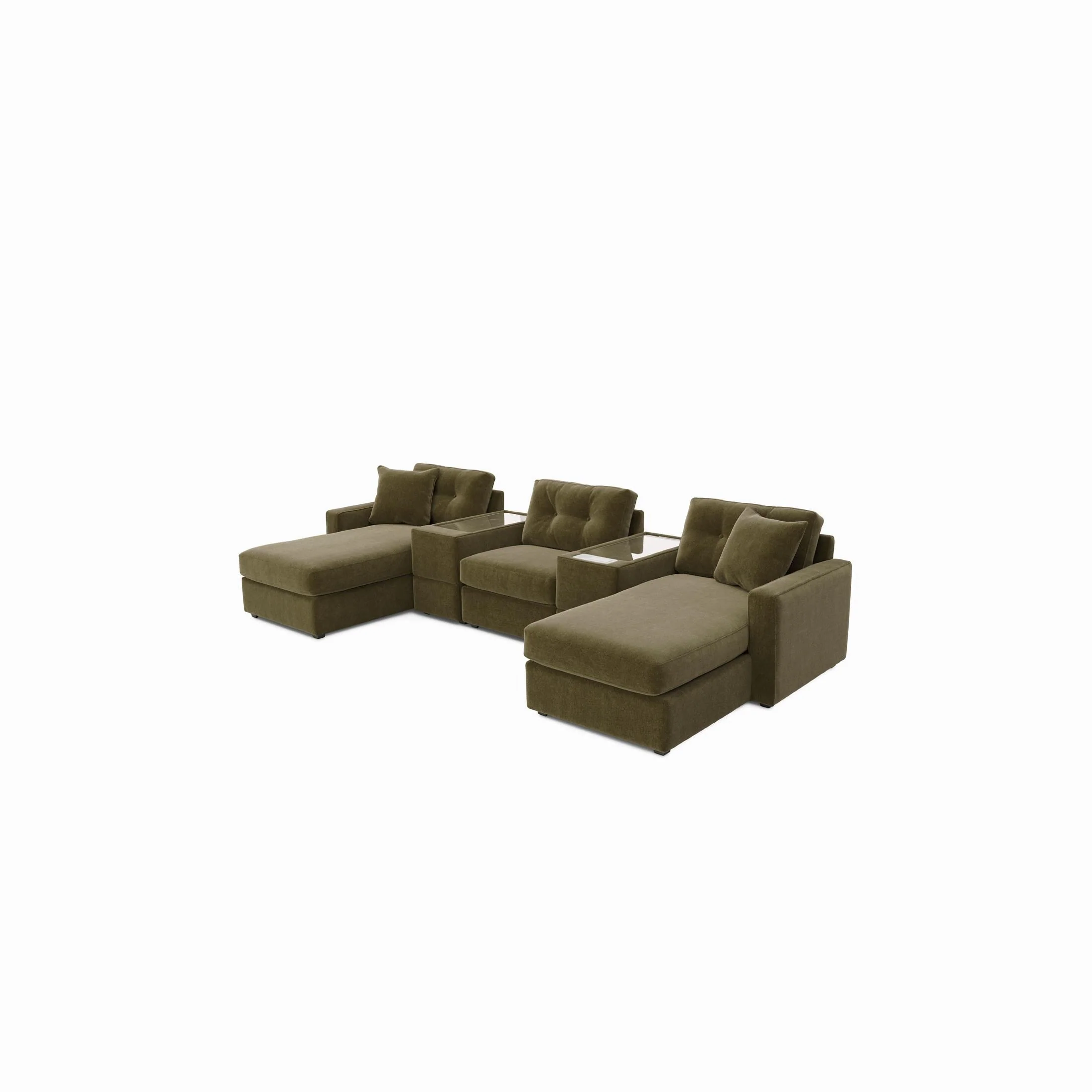 Modular One 5-Piece Sectional with Dual Chaise - Image 2