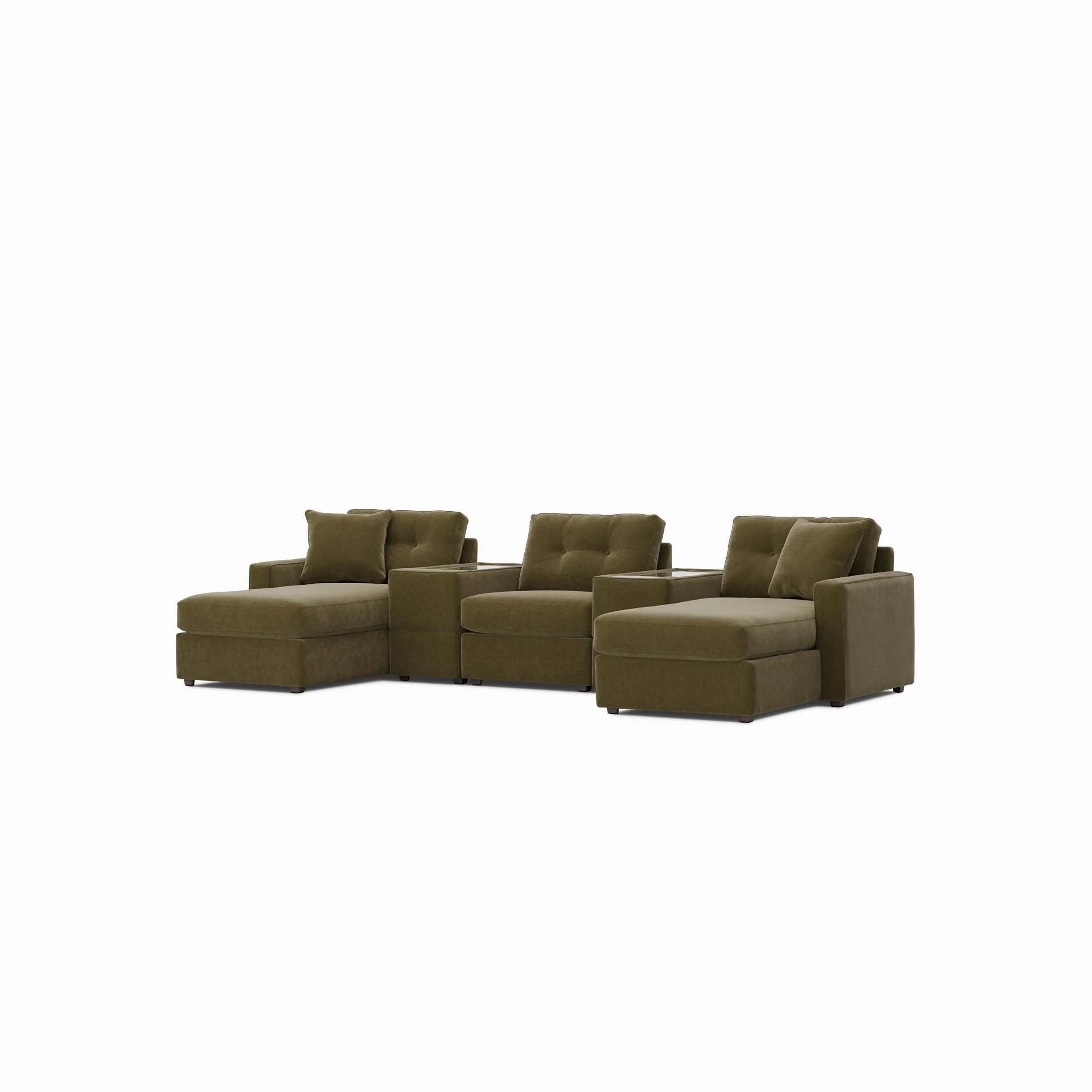 Modular One 5-Piece Sectional with Dual Chaise - Image 3