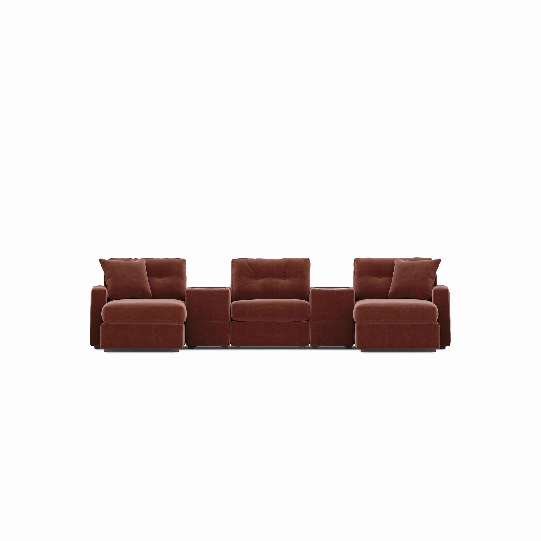 Modular One 5-Piece Sectional with Dual Chaise - Image 6