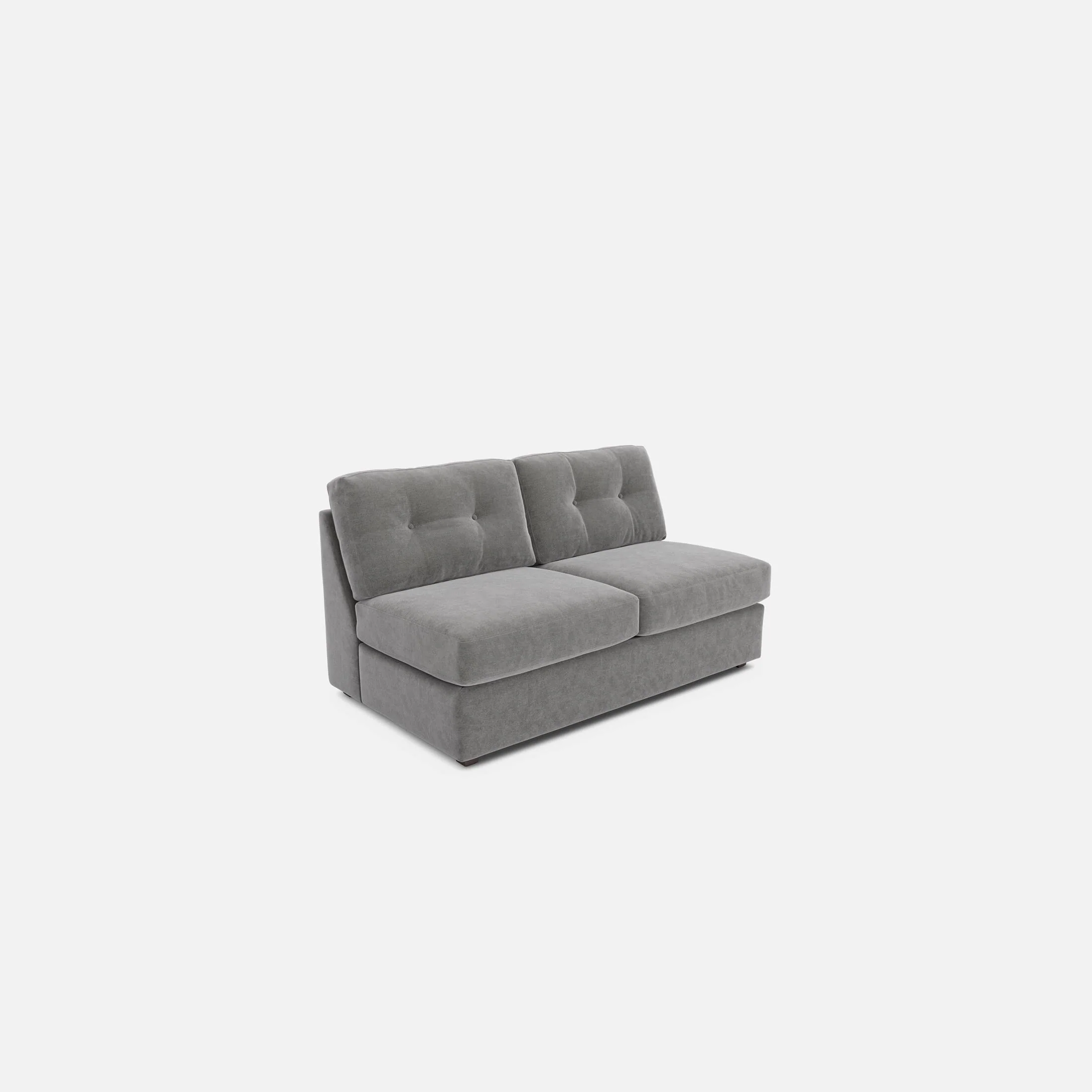 Modular One Armless Full Innerspring Sleeper Sofa - Image 4