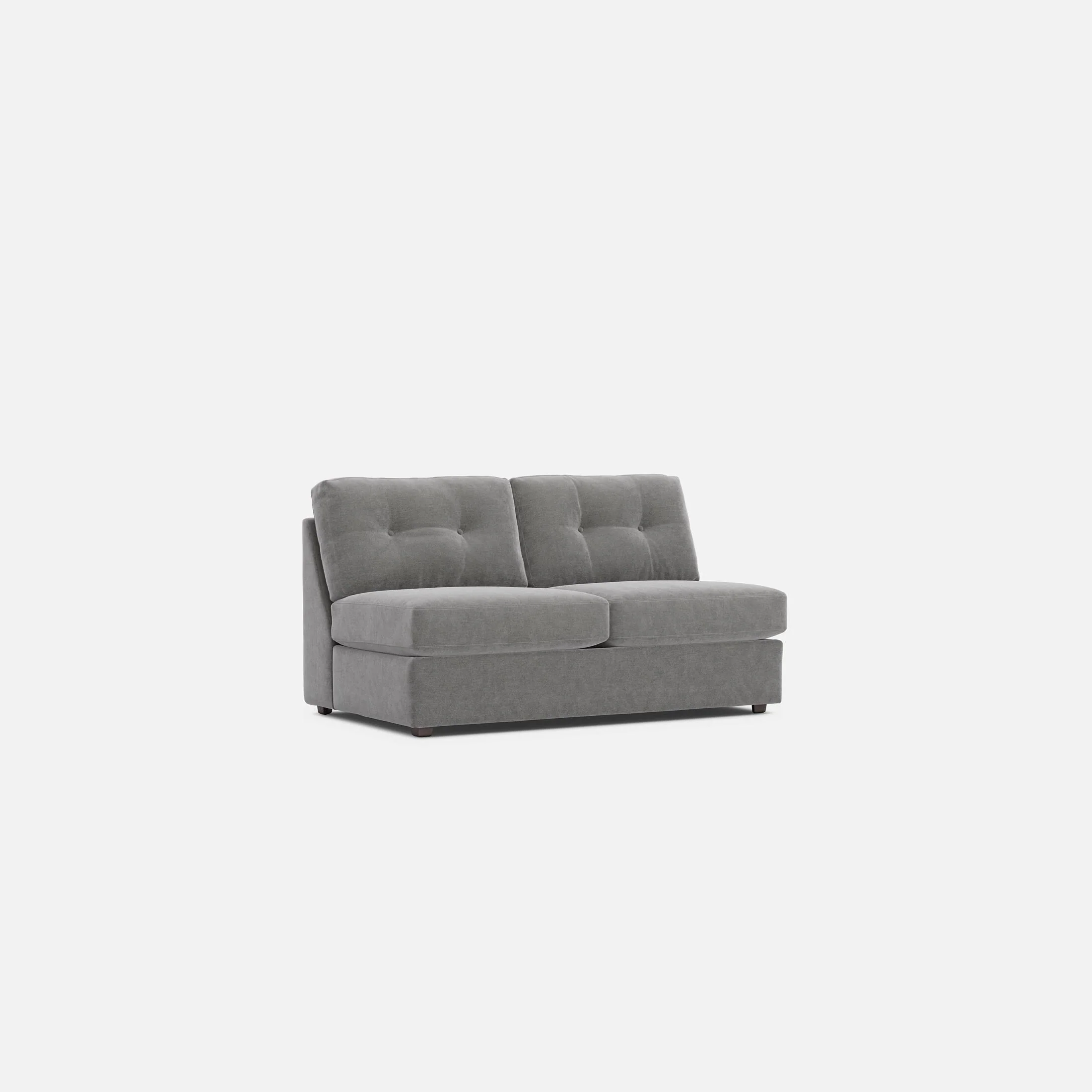 Modular One Armless Full Innerspring Sleeper Sofa - Image 6