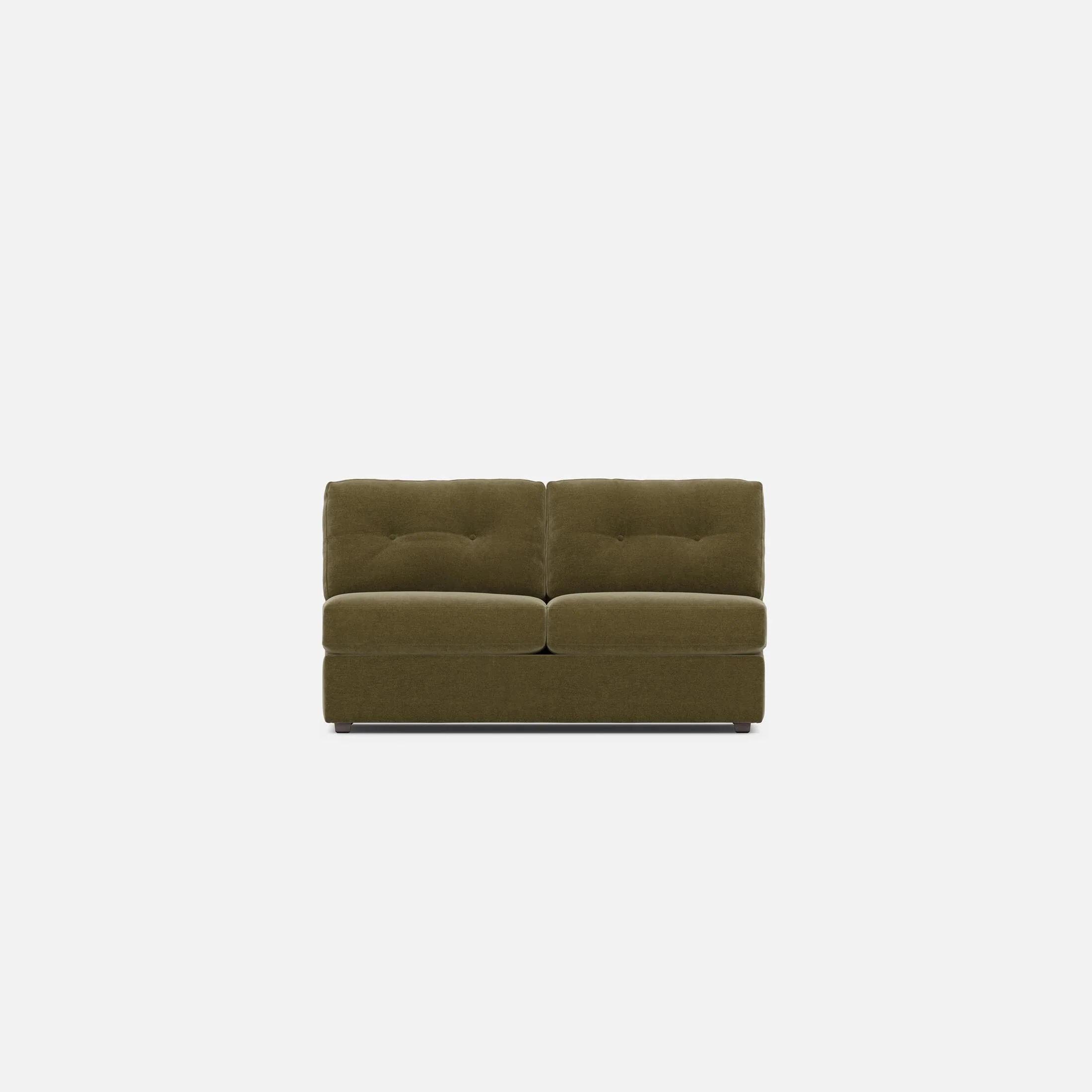 Modular One Armless Full Memory Foam Sleeper Sofa - Image 19